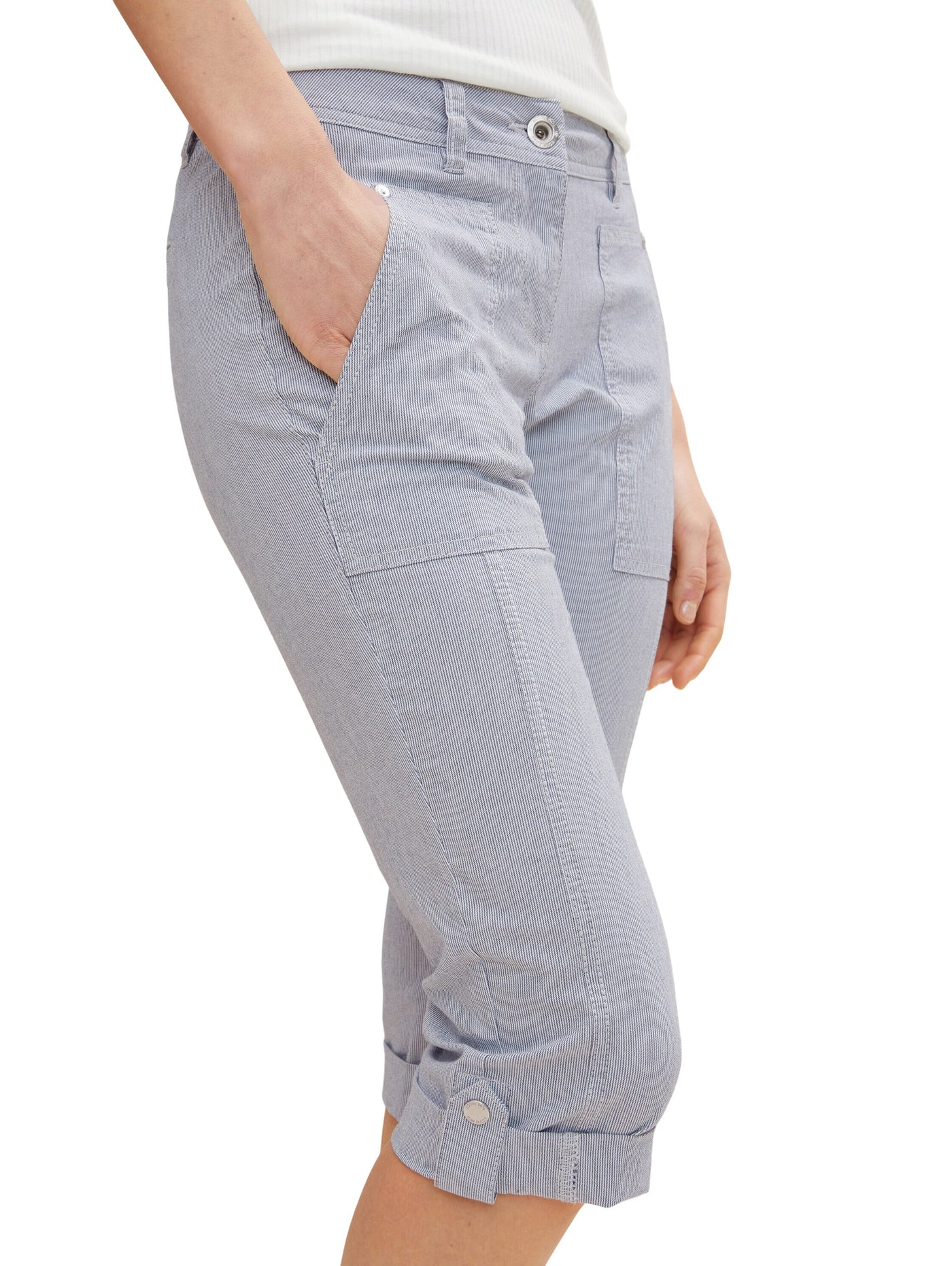 Tom Tailor Caprihose mit Teilungsnaht