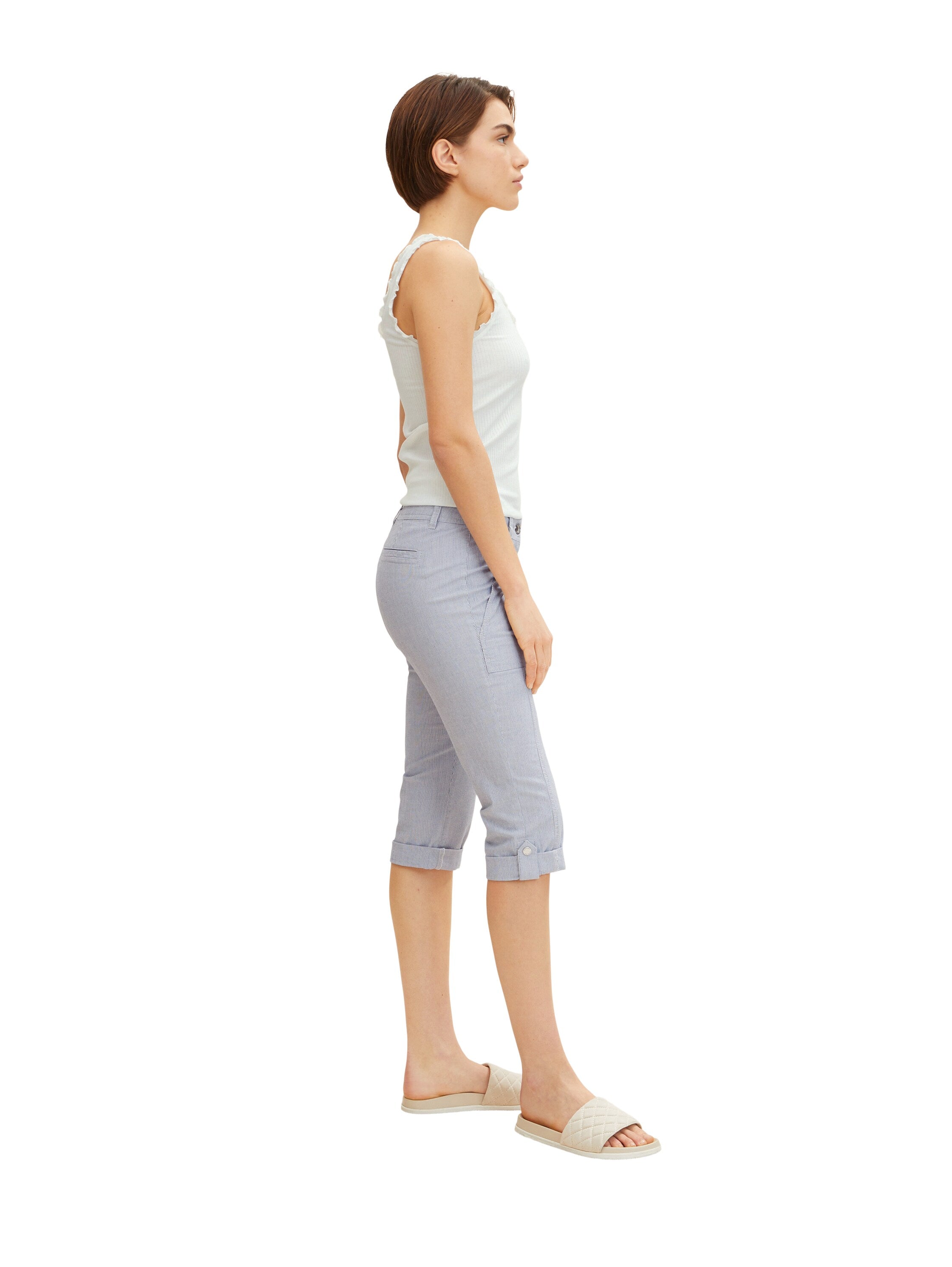 Tom Tailor Caprihose mit Teilungsnaht