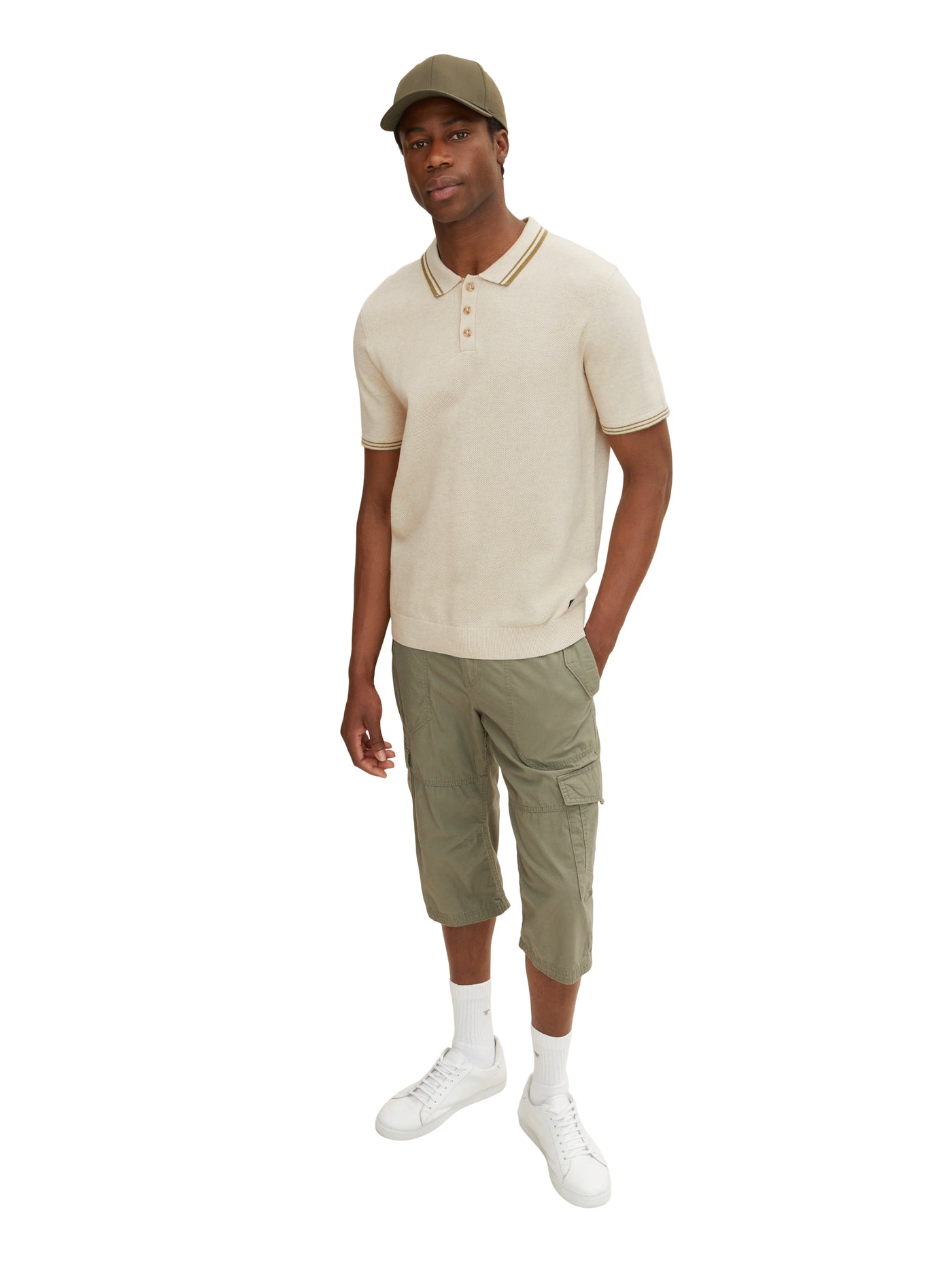 Tom Tailor Max Overknee Dreiviertel Cargo Hose