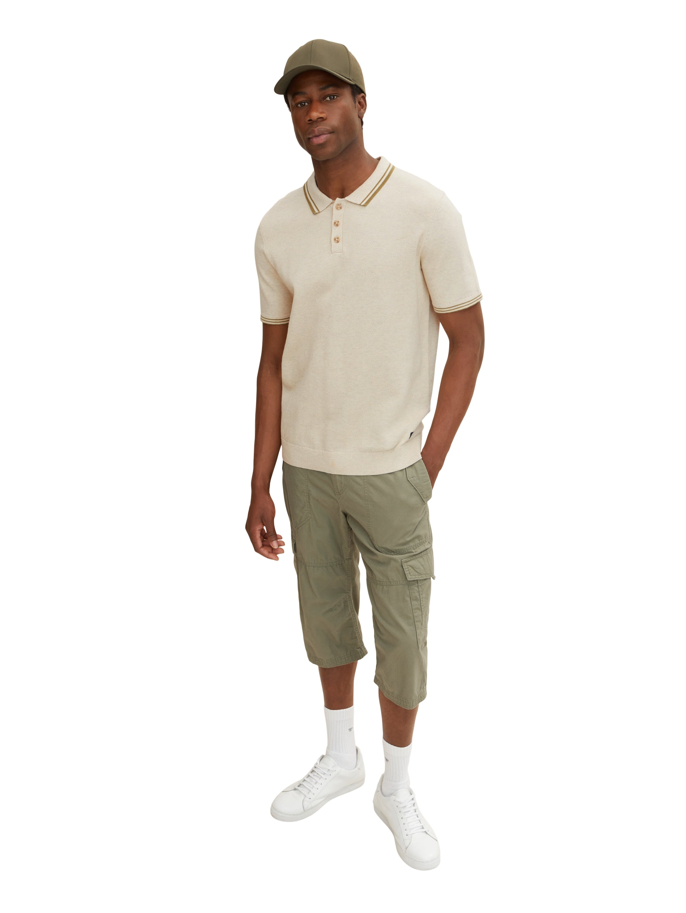 Tom Tailor Max Overknee Dreiviertel Cargo Hose