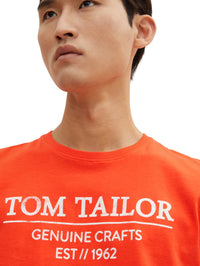 Tom Tailor With Print Kurzarmshirt