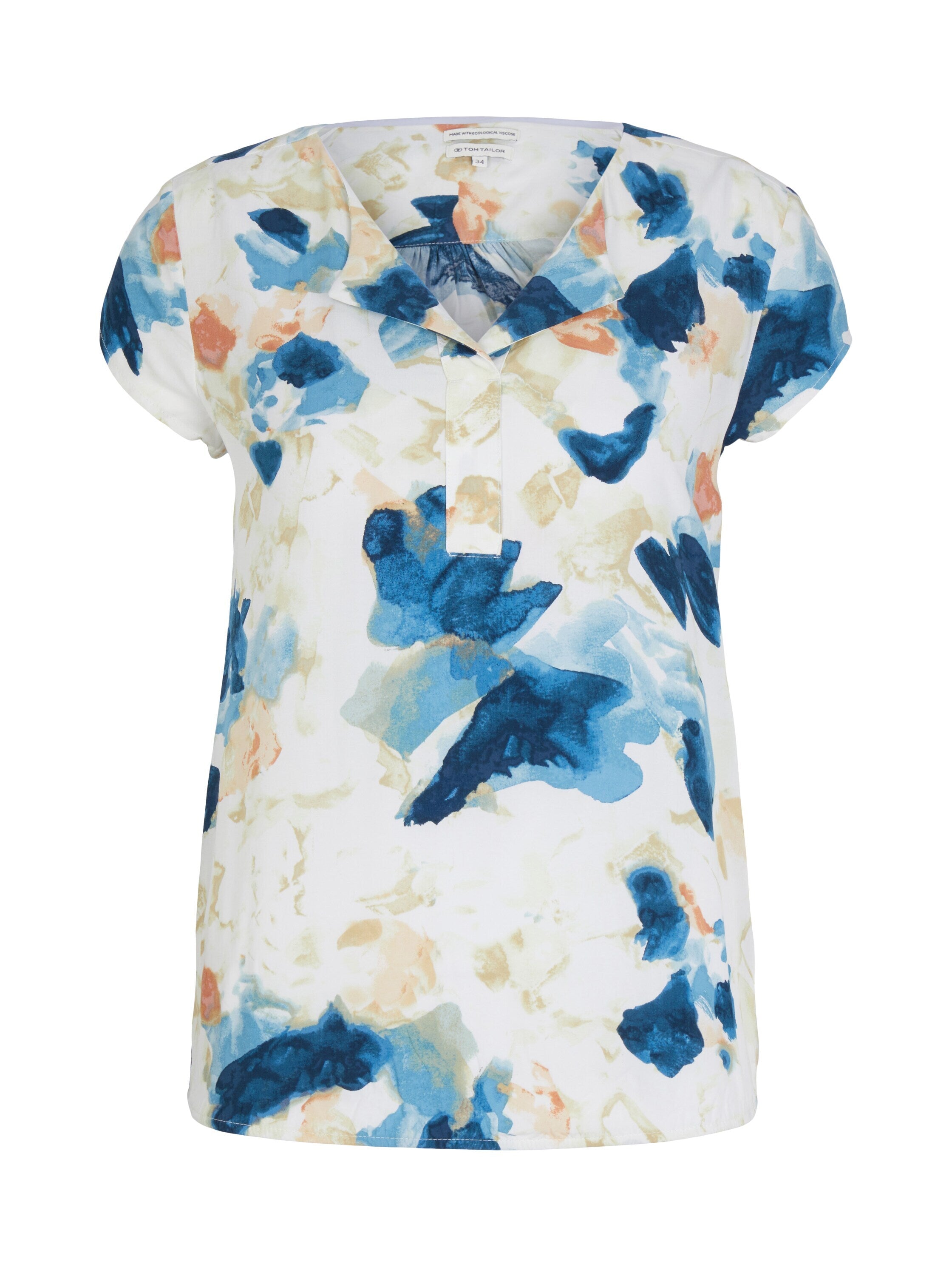 Tom Tailor Lenzing Ecovero Kurzarmshirt