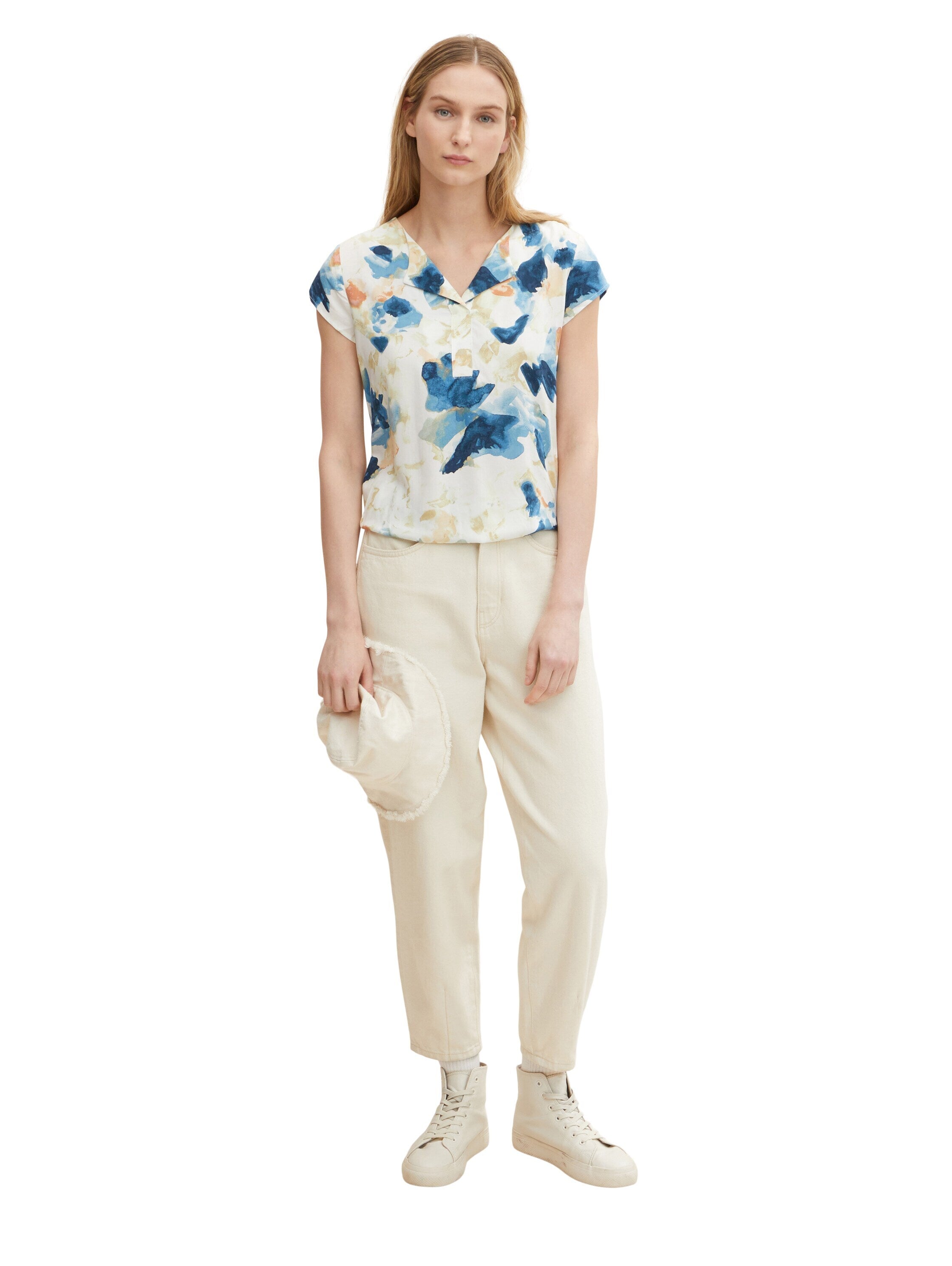 Tom Tailor Lenzing Ecovero Kurzarmshirt