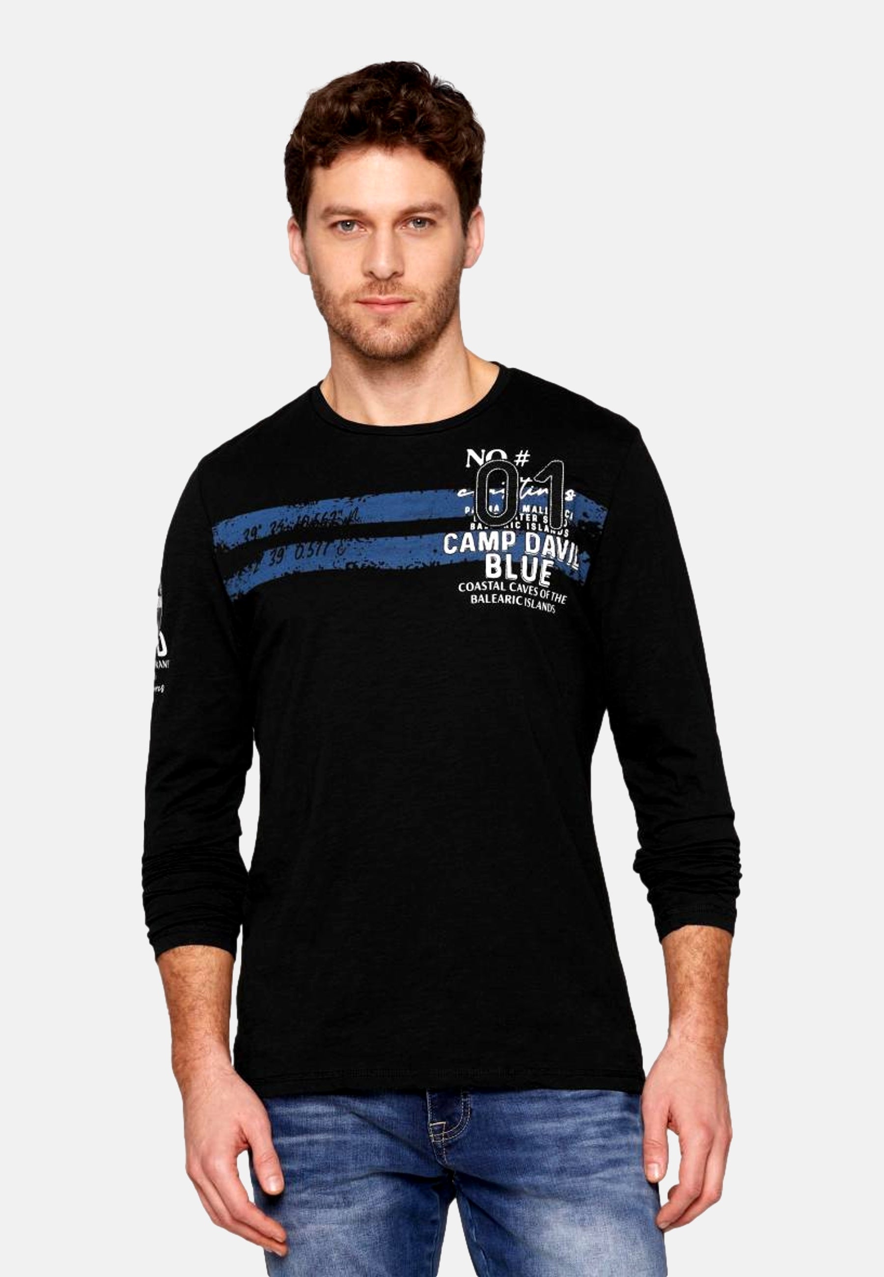 Camp David Langarmshirt