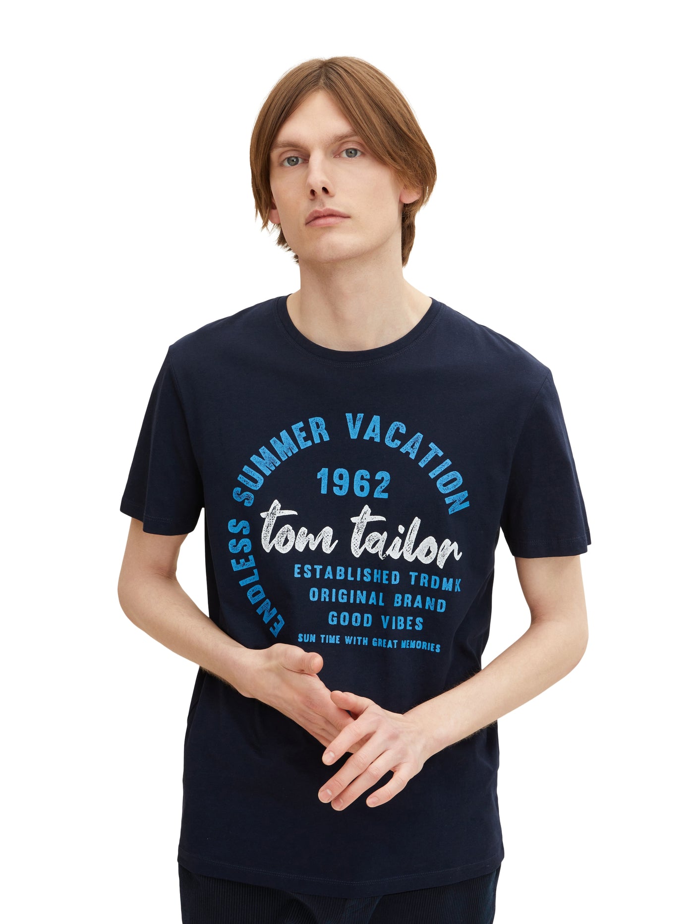 Tom Tailor Basic Kurzarmshirt Rundhals