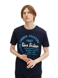 Tom Tailor Basic Kurzarmshirt Rundhals