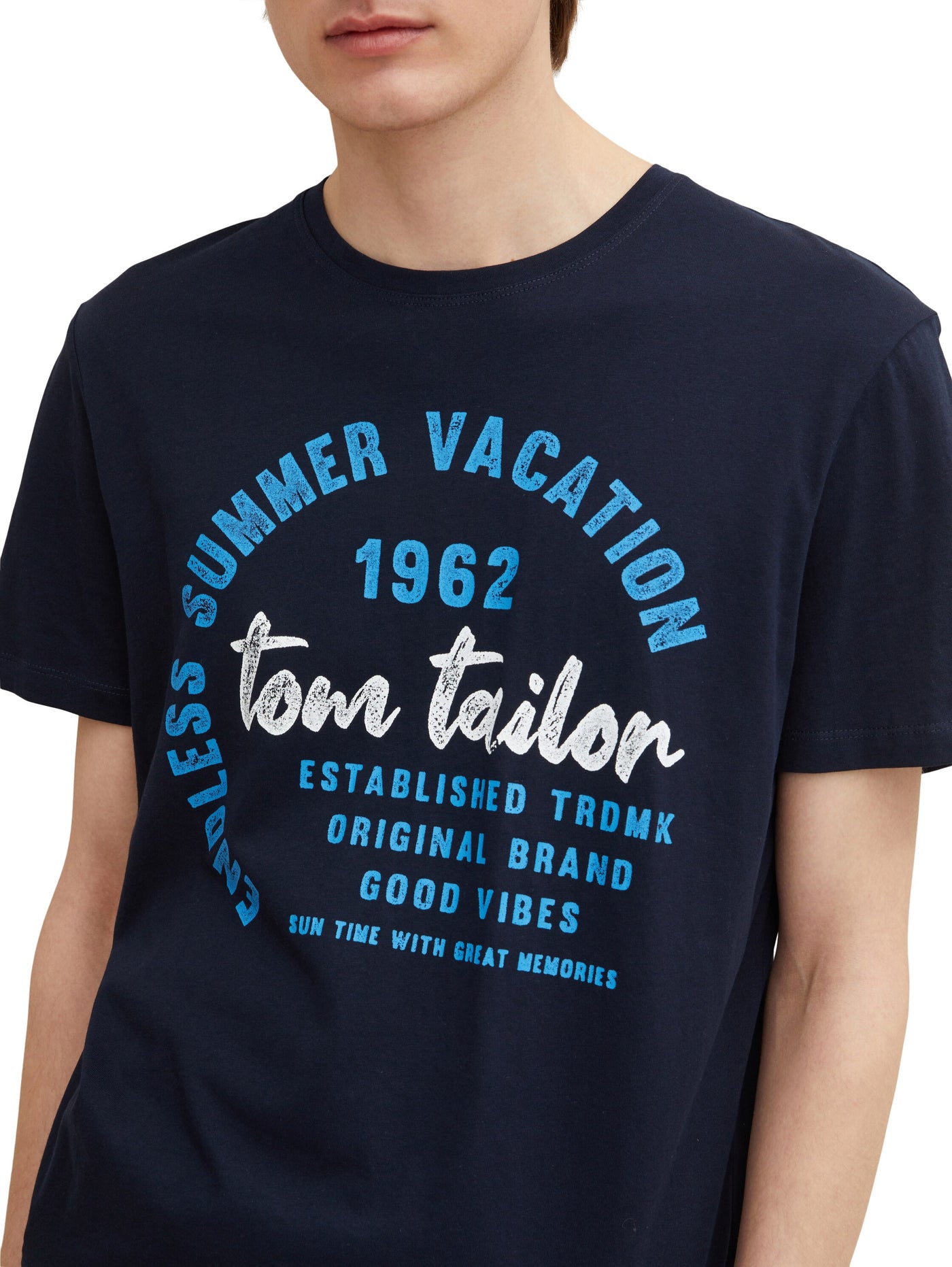 Tom Tailor Basic Kurzarmshirt Rundhals