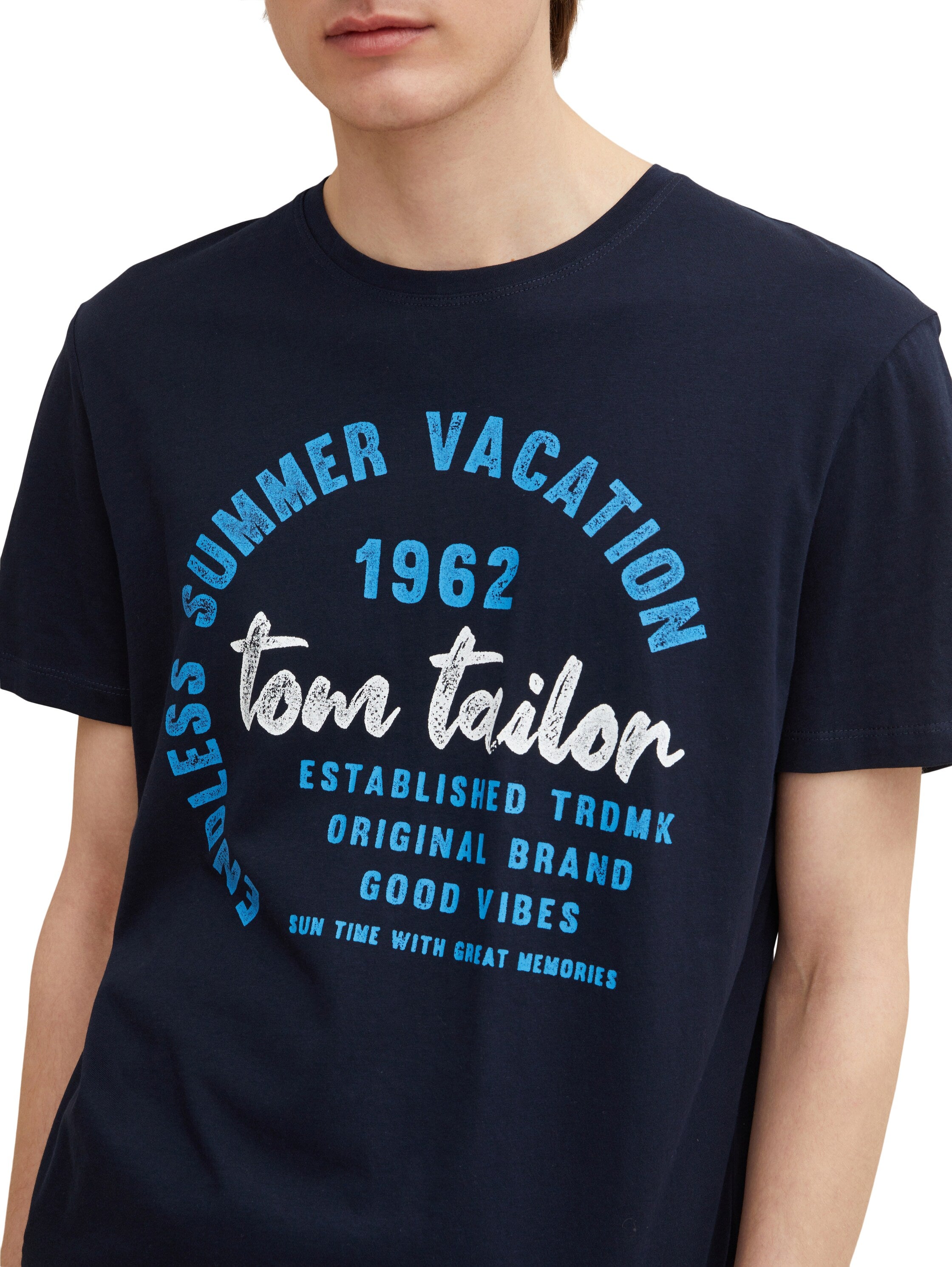 Tom Tailor Basic Kurzarmshirt Rundhals