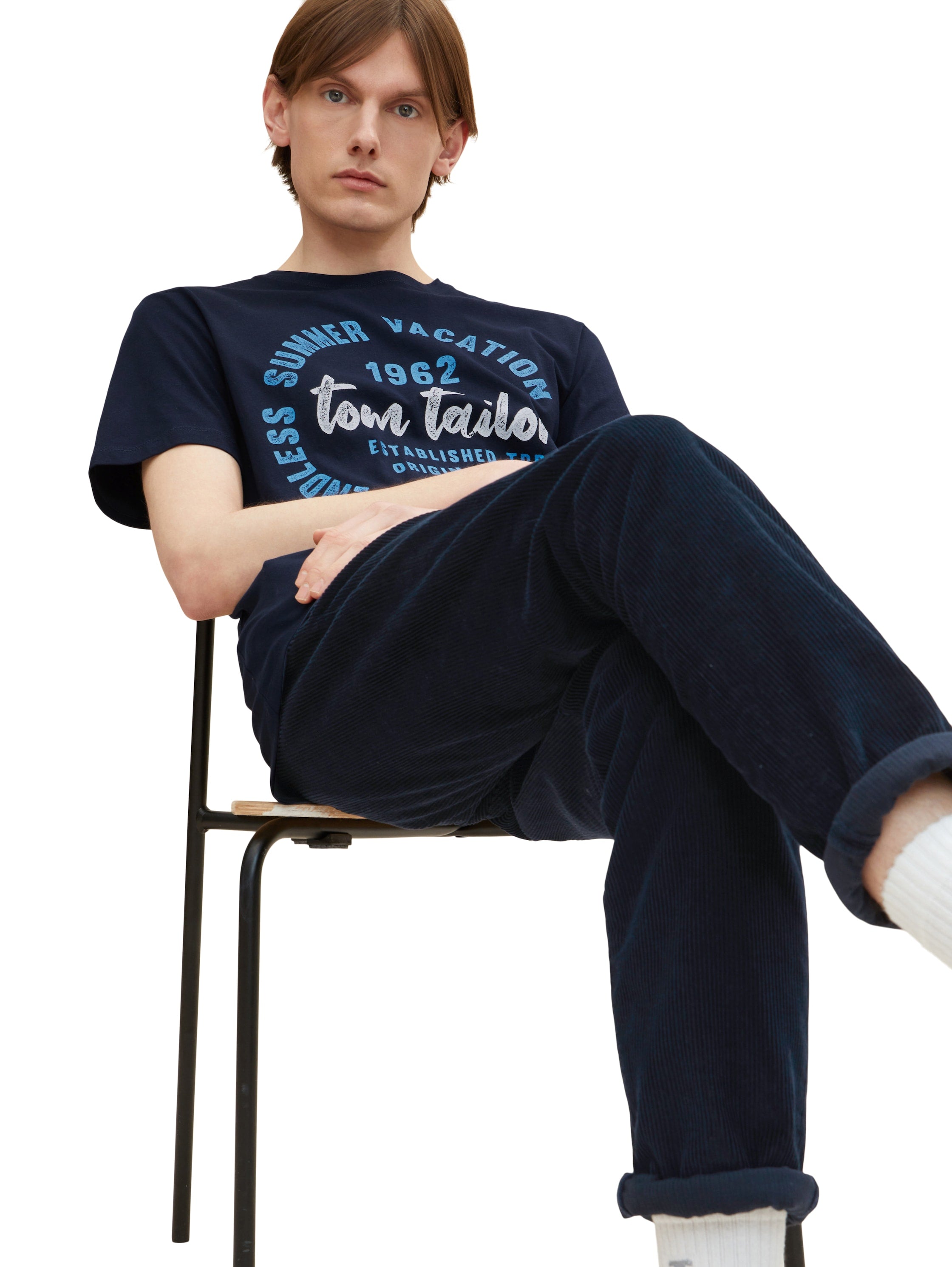 Tom Tailor Basic Kurzarmshirt Rundhals