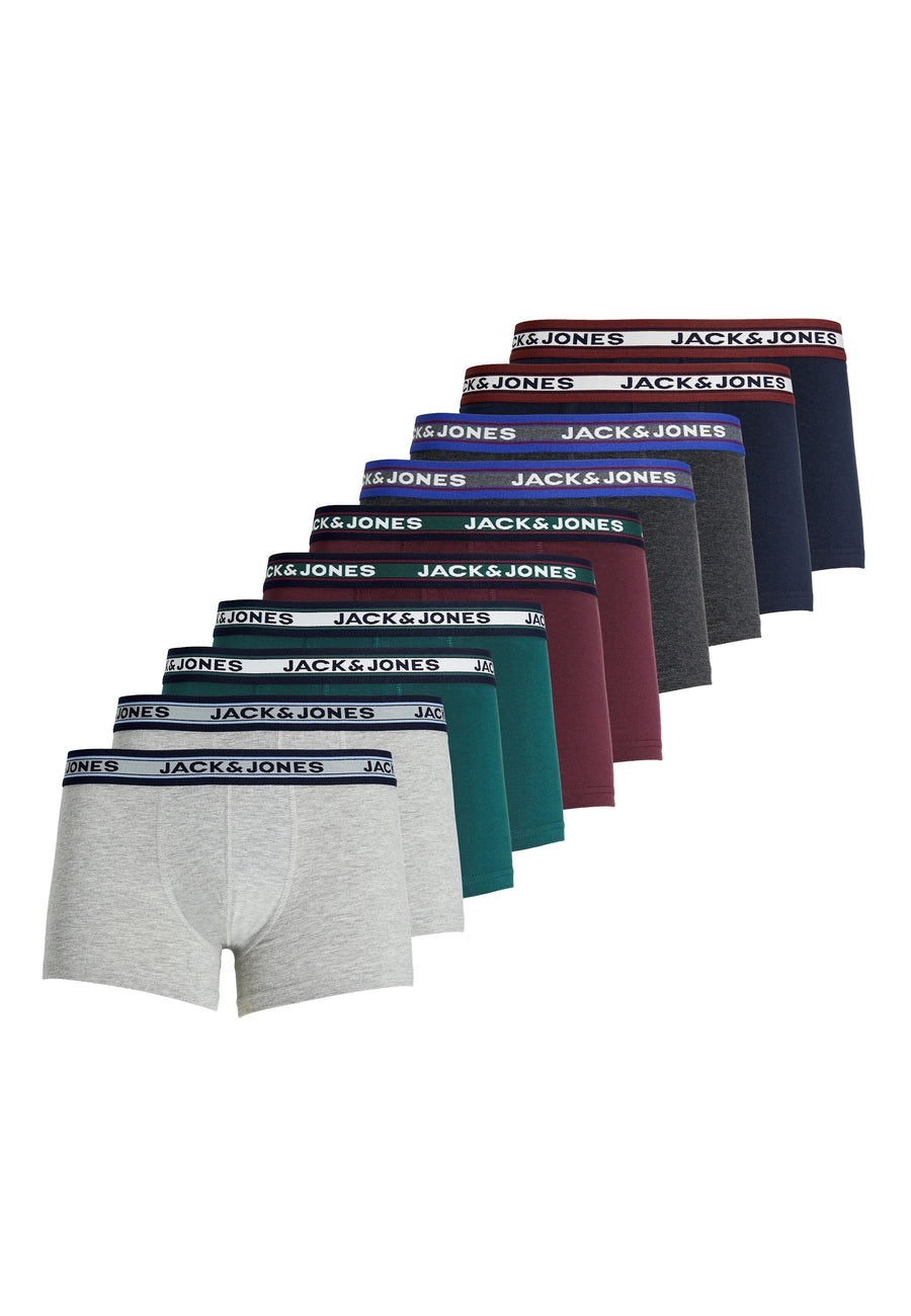 Jack & Jones SOLID Trunks 10er Pack