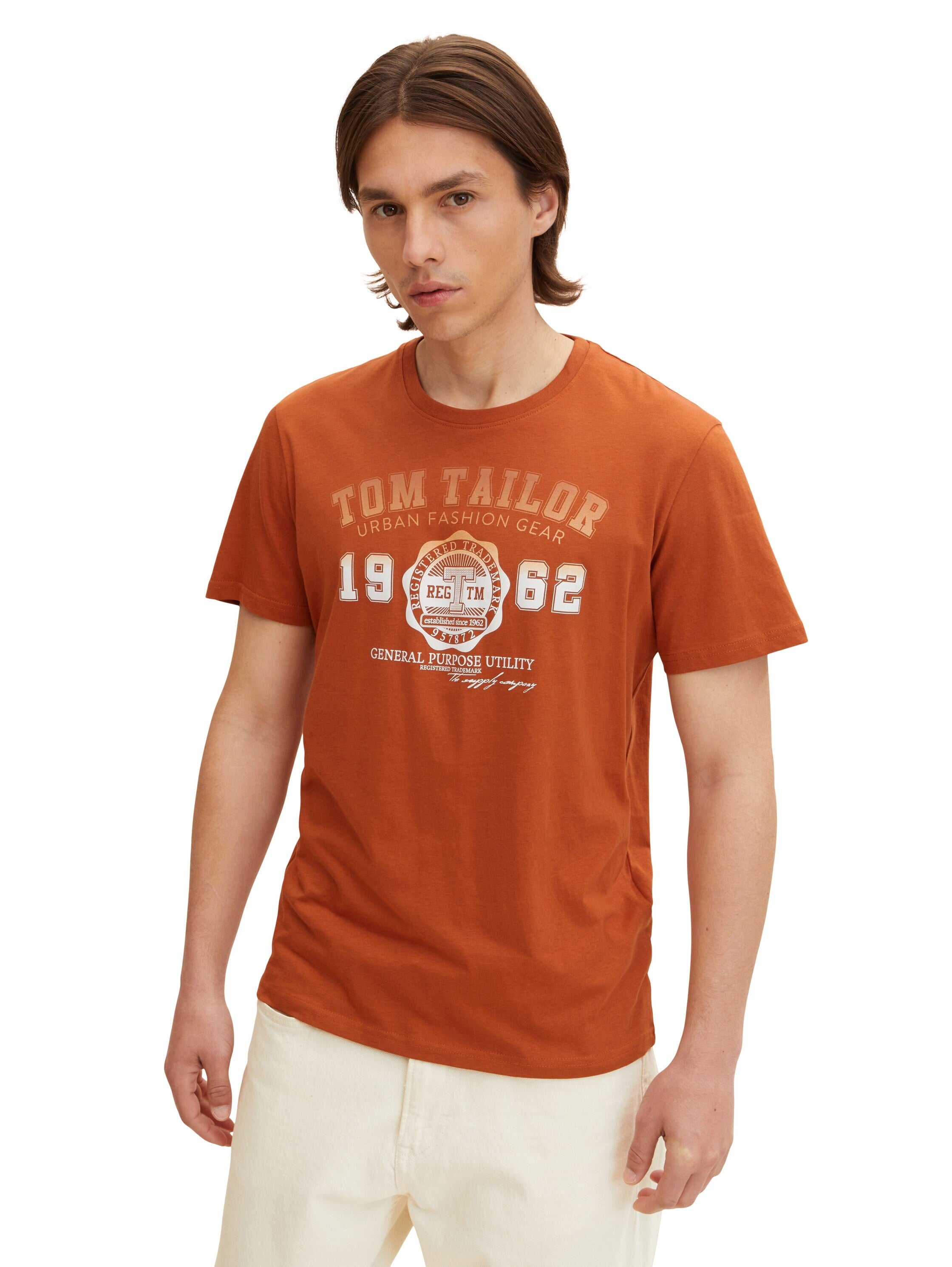 Tom Tailor Logo Kurzarmshirt