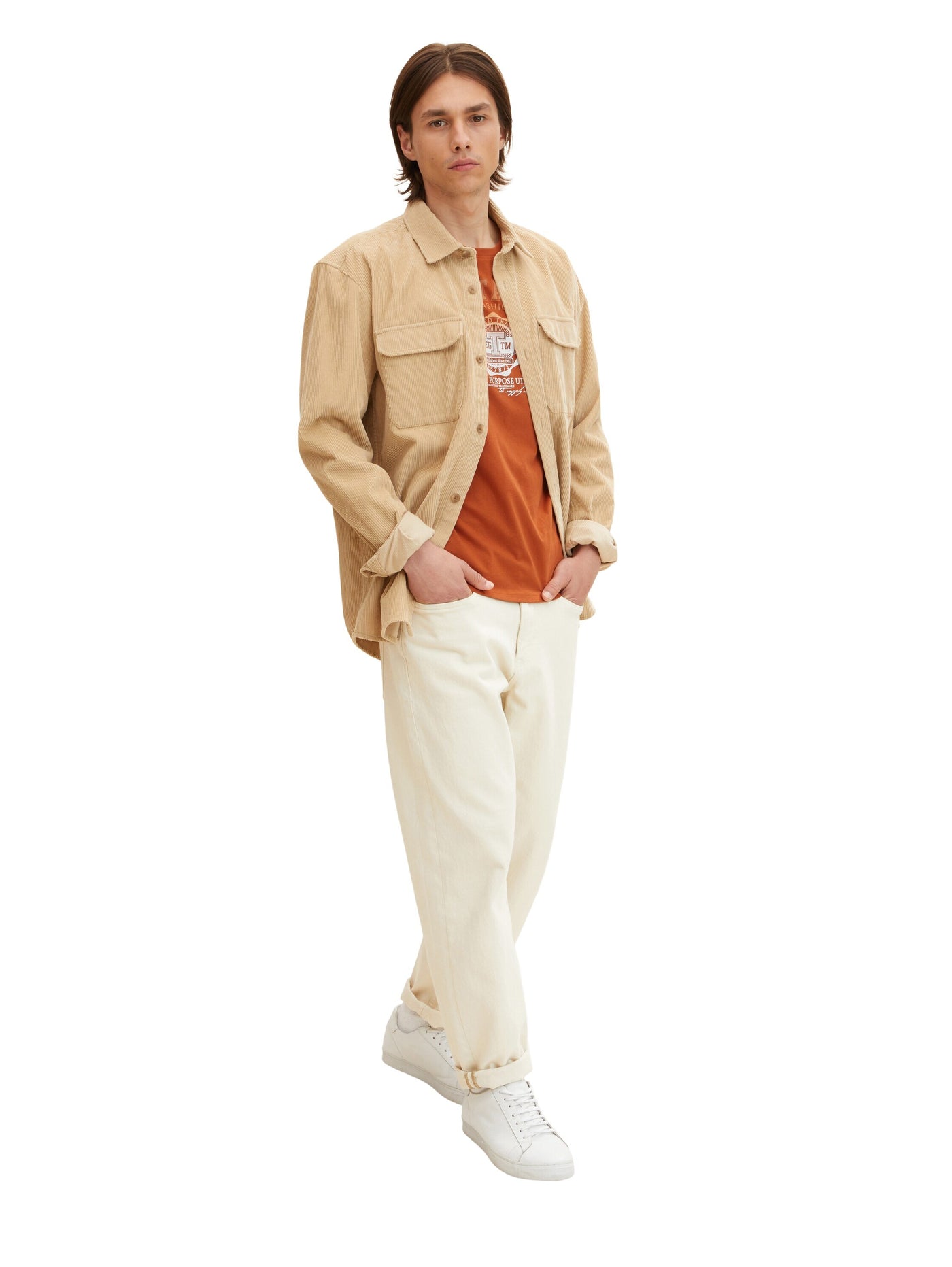 Tom Tailor Logo Kurzarmshirt