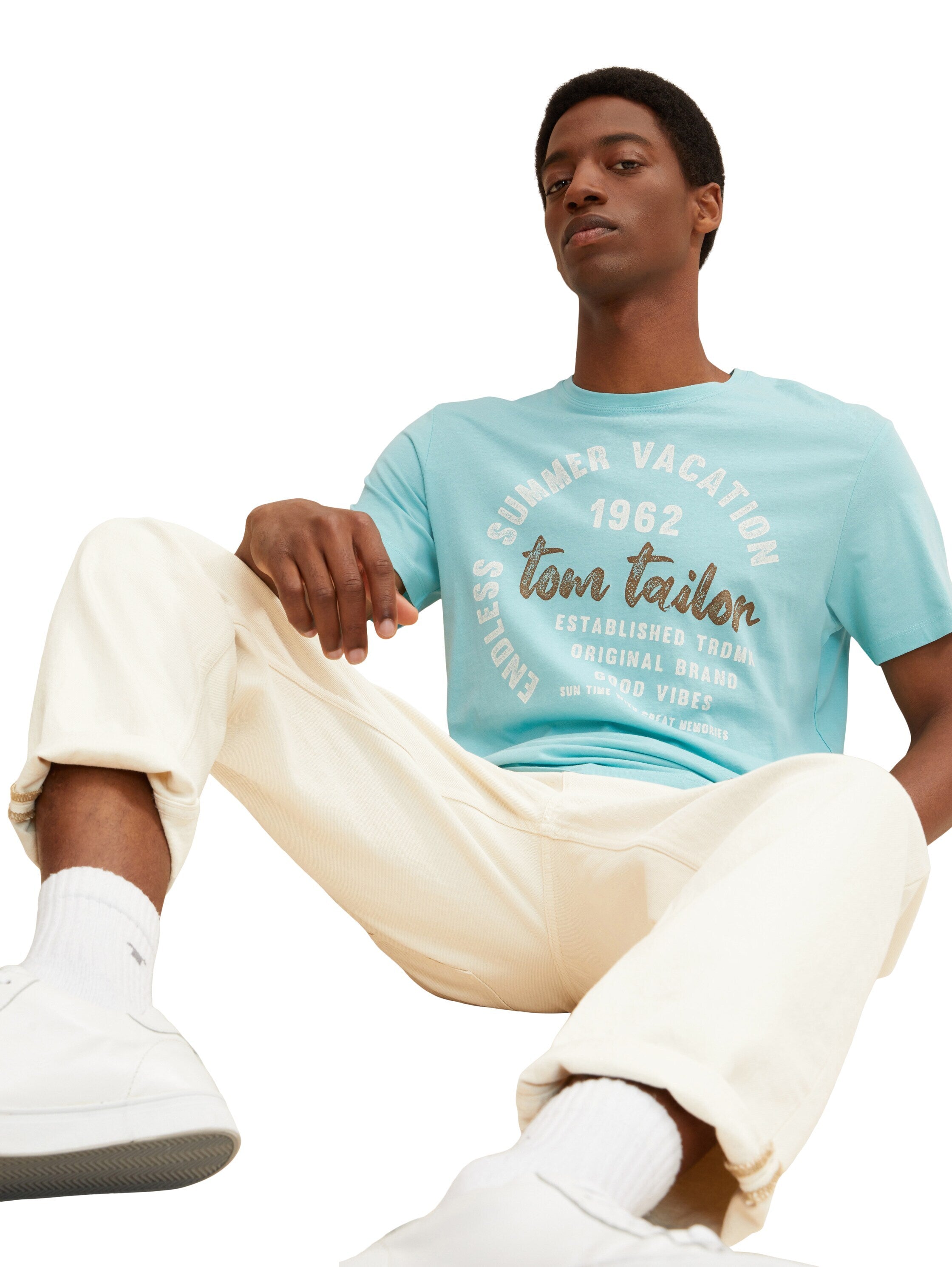 Tom Tailor Basic Kurzarmshirt Rundhals