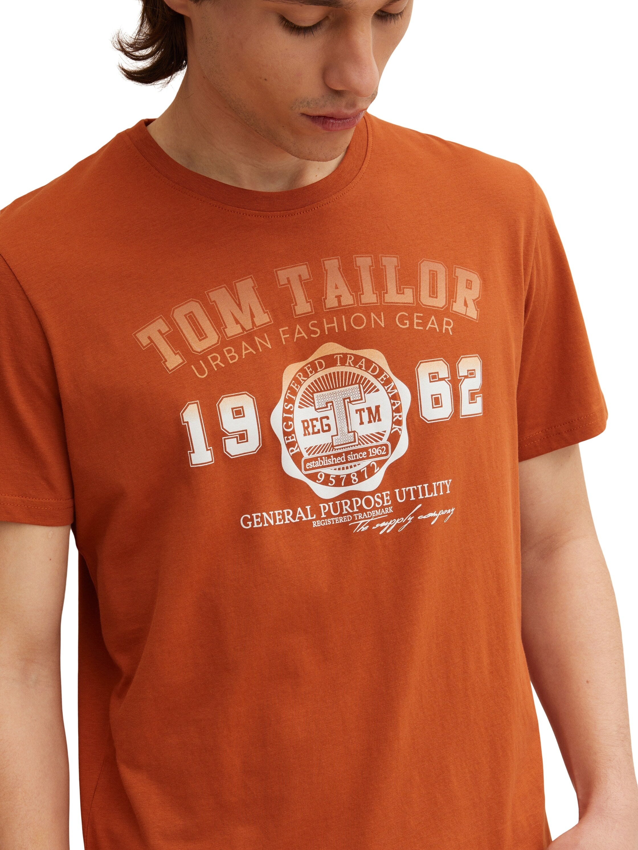 Tom Tailor Logo Kurzarmshirt
