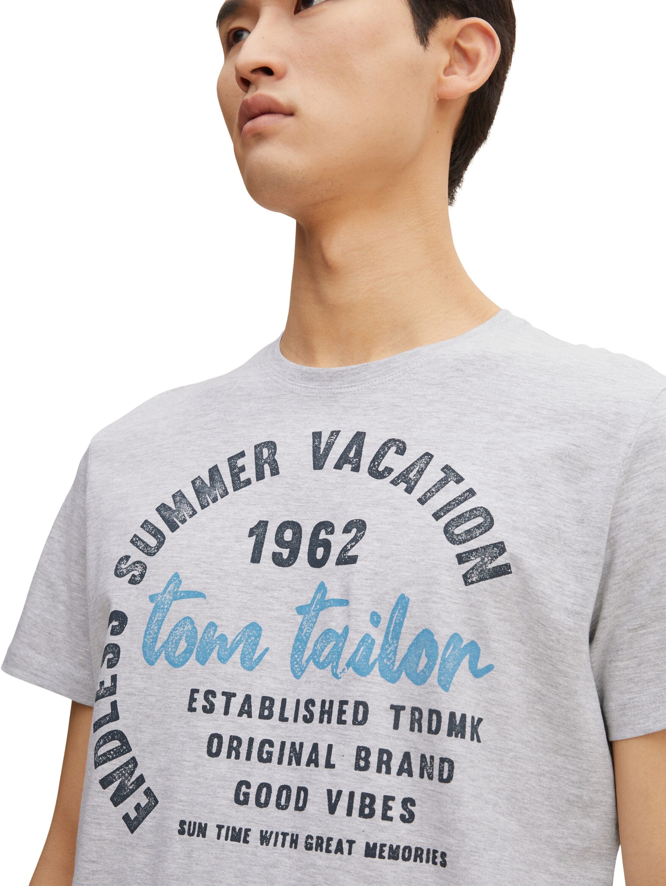 Tom Tailor Basic Kurzarmshirt Rundhals
