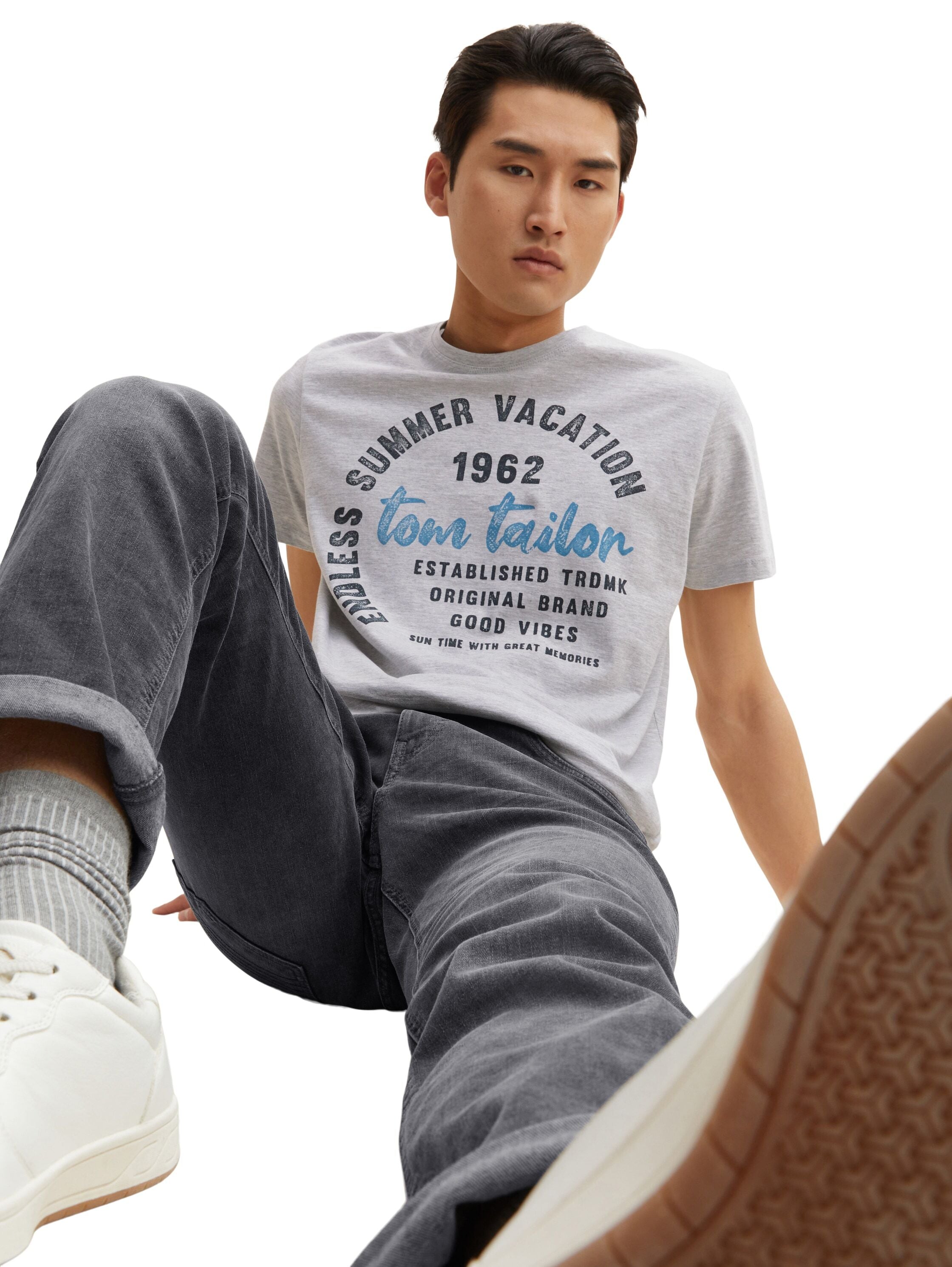 Tom Tailor Basic Kurzarmshirt Rundhals