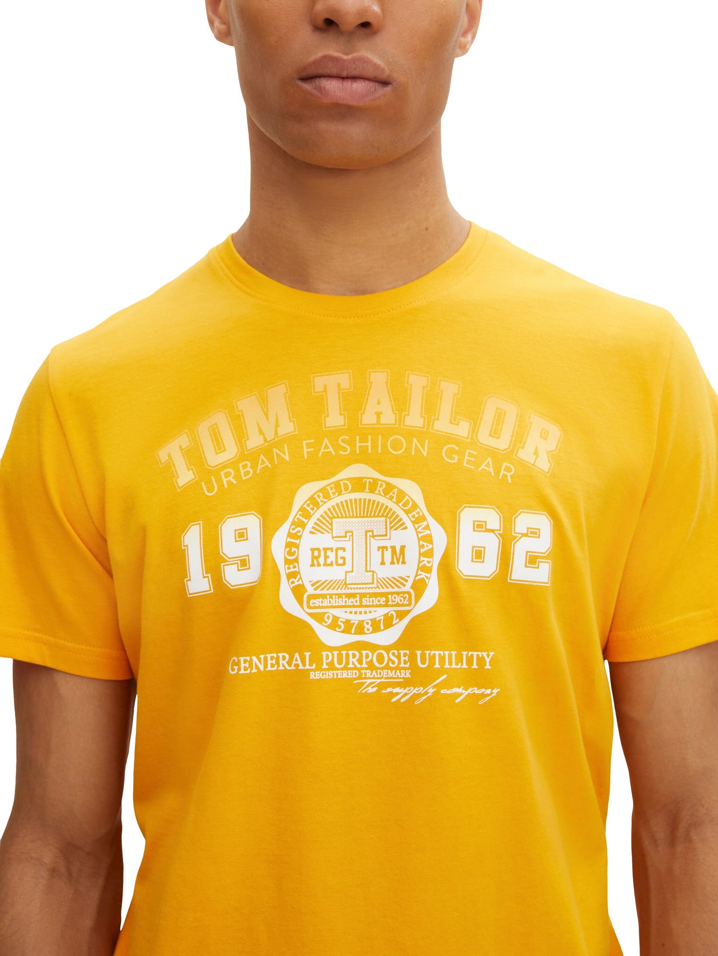 Tom Tailor Logo Kurzarmshirt