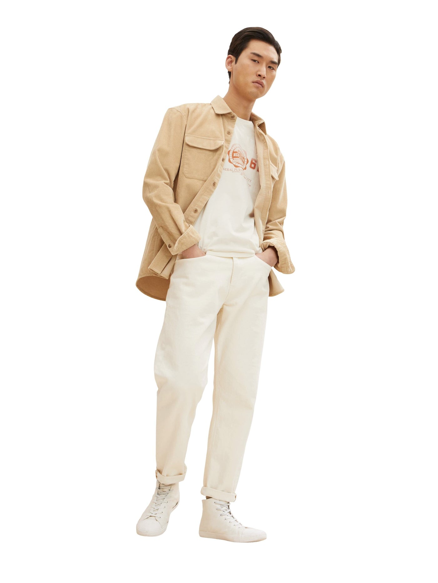 Tom Tailor Logo Kurzarmshirt