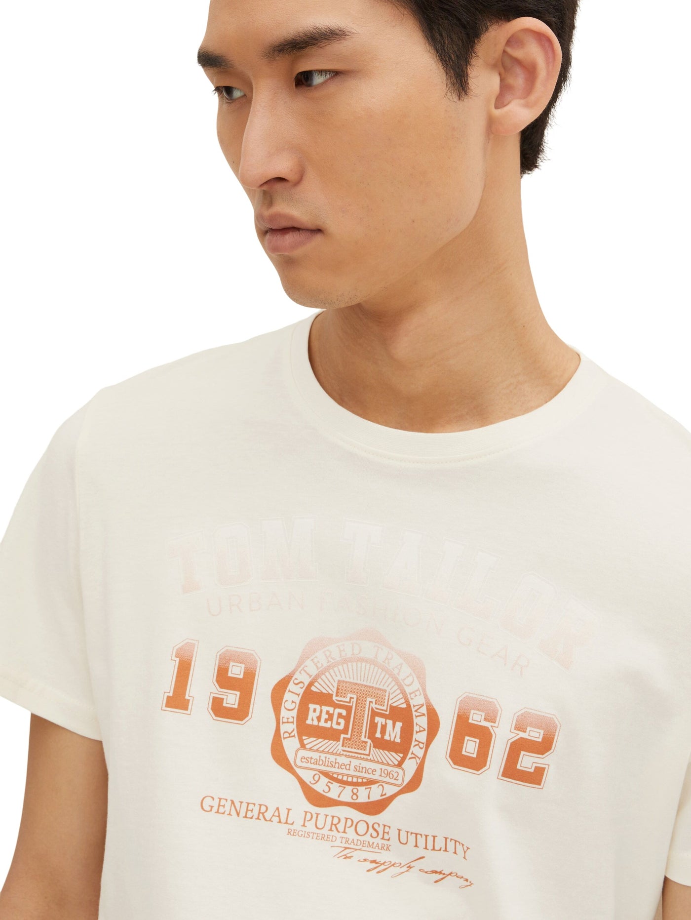 Tom Tailor Logo Kurzarmshirt