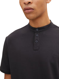 Tom Tailor With Stand-Up Collar Kurzarmshirt mit Polokragen