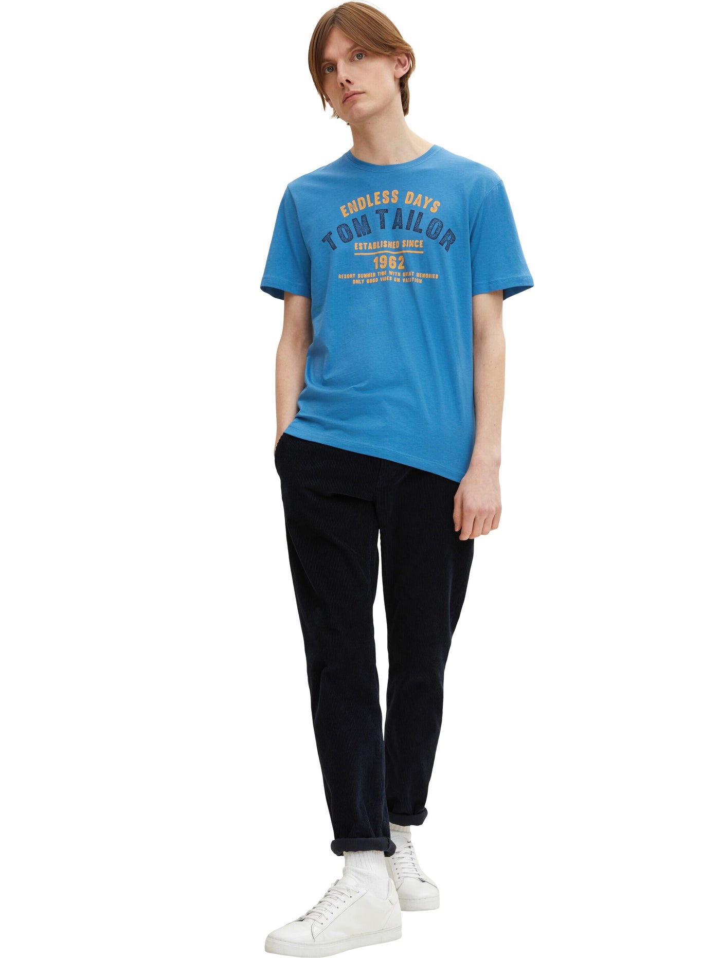 Tom Tailor Basic Kurzarmshirt Rundhals