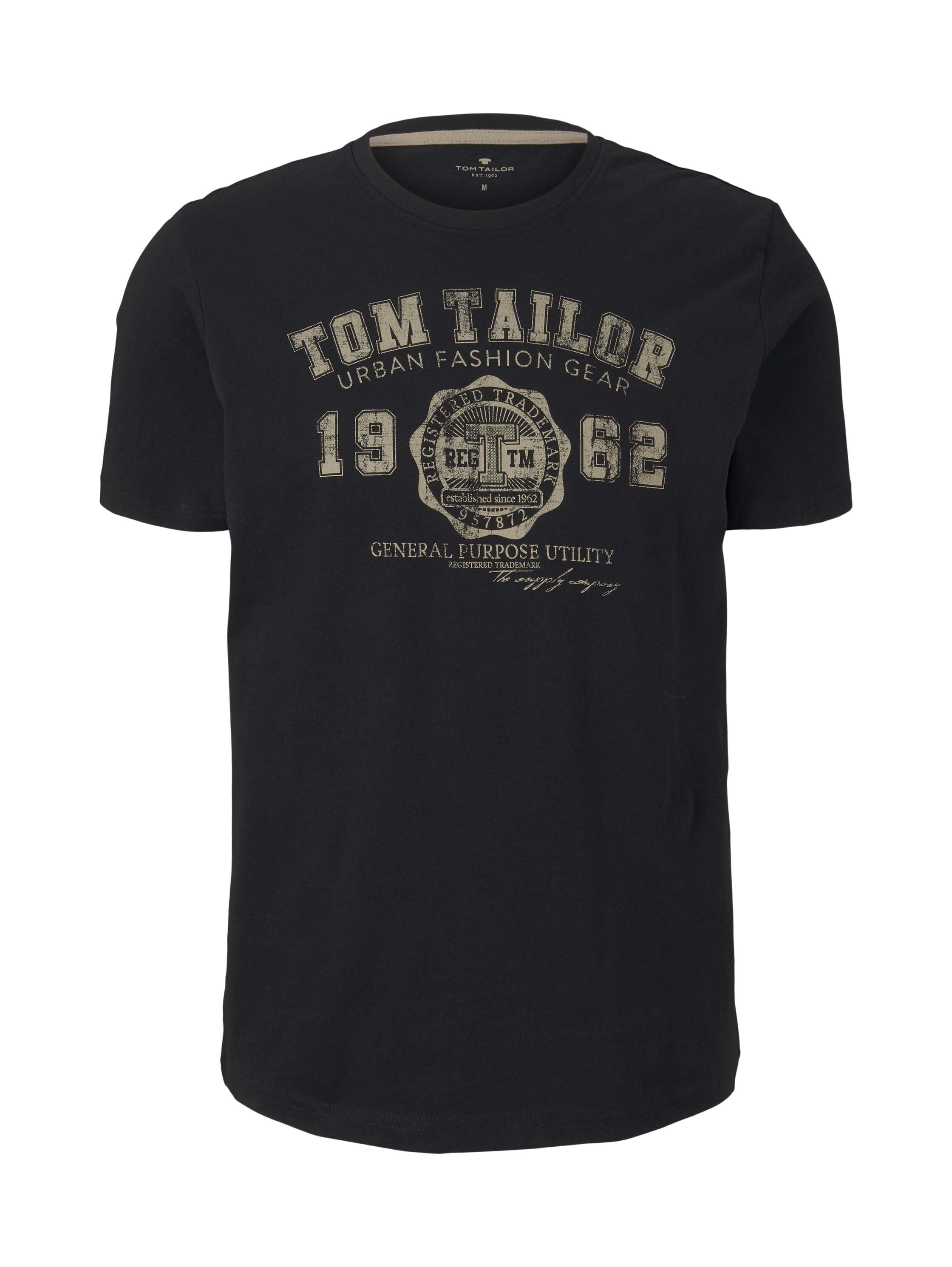 Tom Tailor Logo Kurzarmshirt
