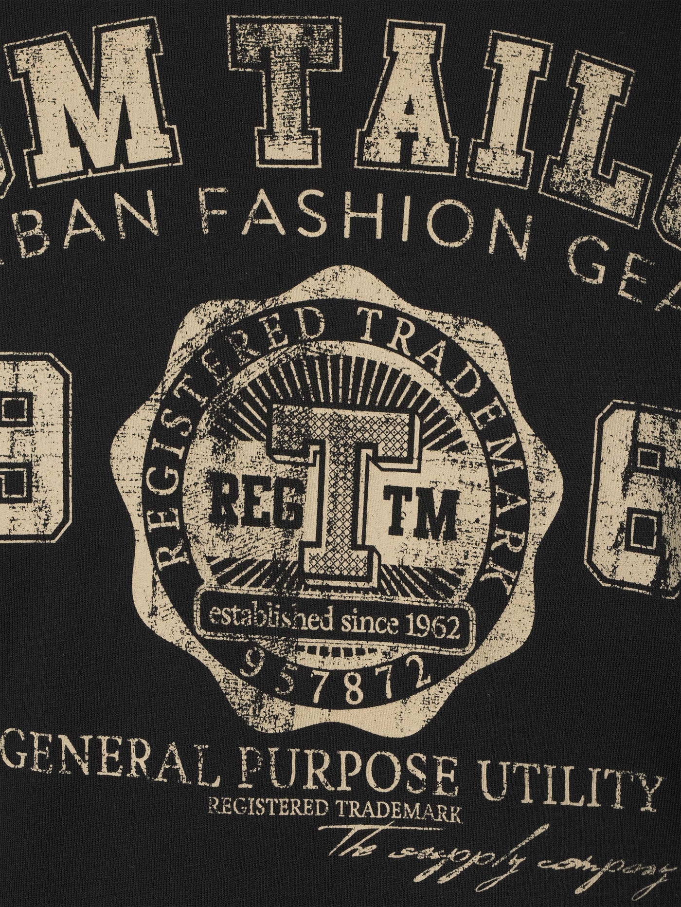 Tom Tailor Logo Kurzarmshirt