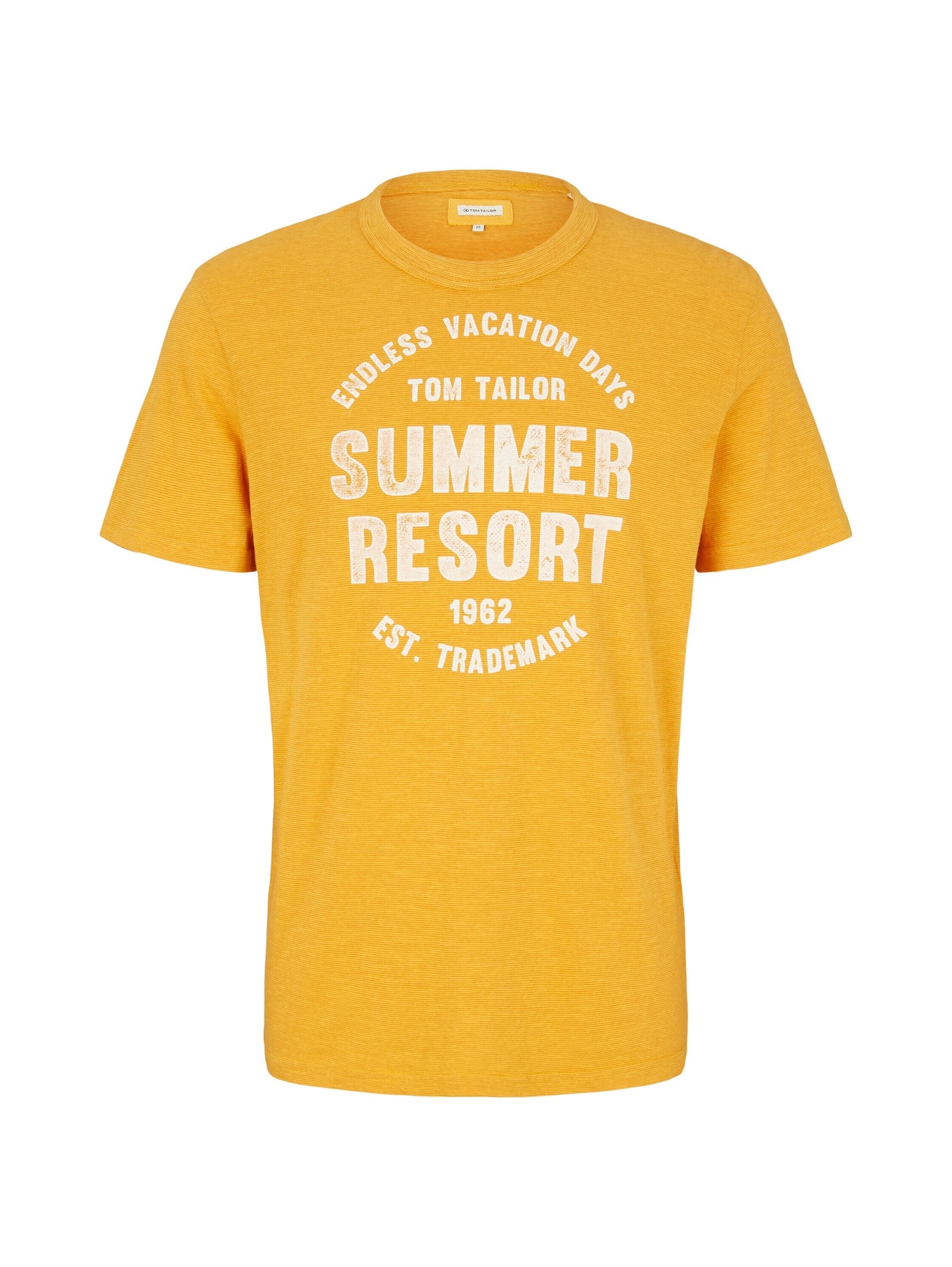 Tom Tailor Washed Printed Stripe Kurzarmshirt