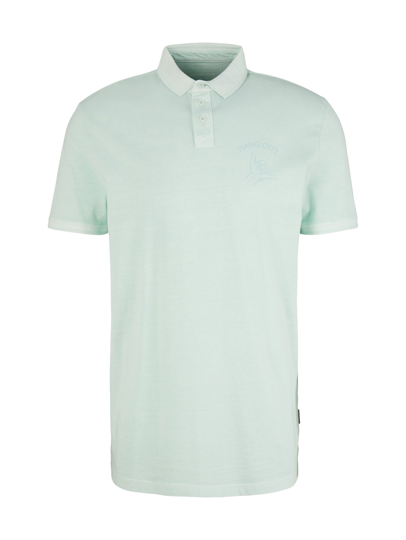 Tom Tailor Printed Kurzarmshirt mit Polokragen