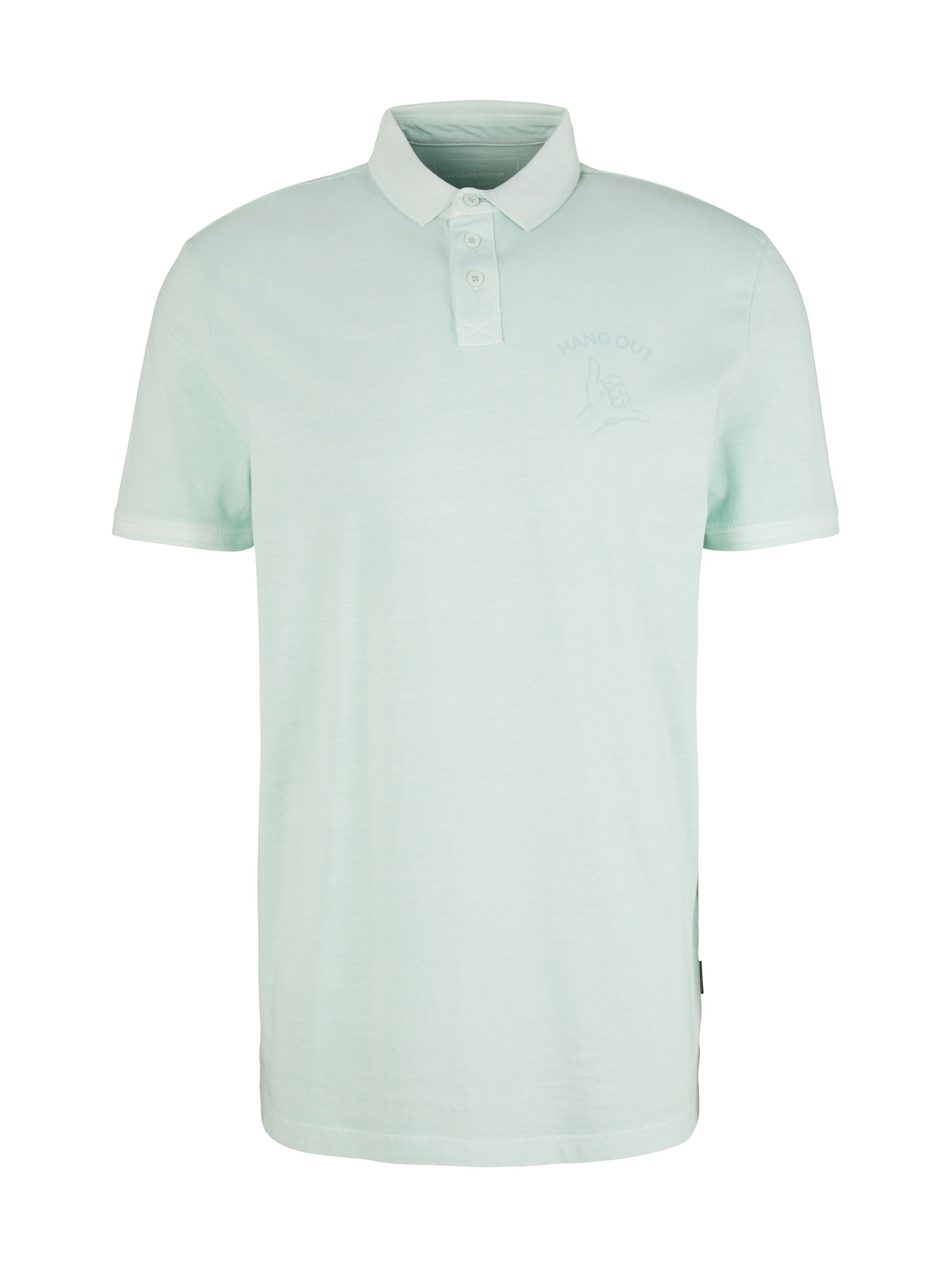 Tom Tailor Printed Kurzarmshirt mit Polokragen