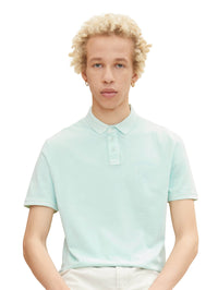 Tom Tailor Printed Kurzarmshirt mit Polokragen