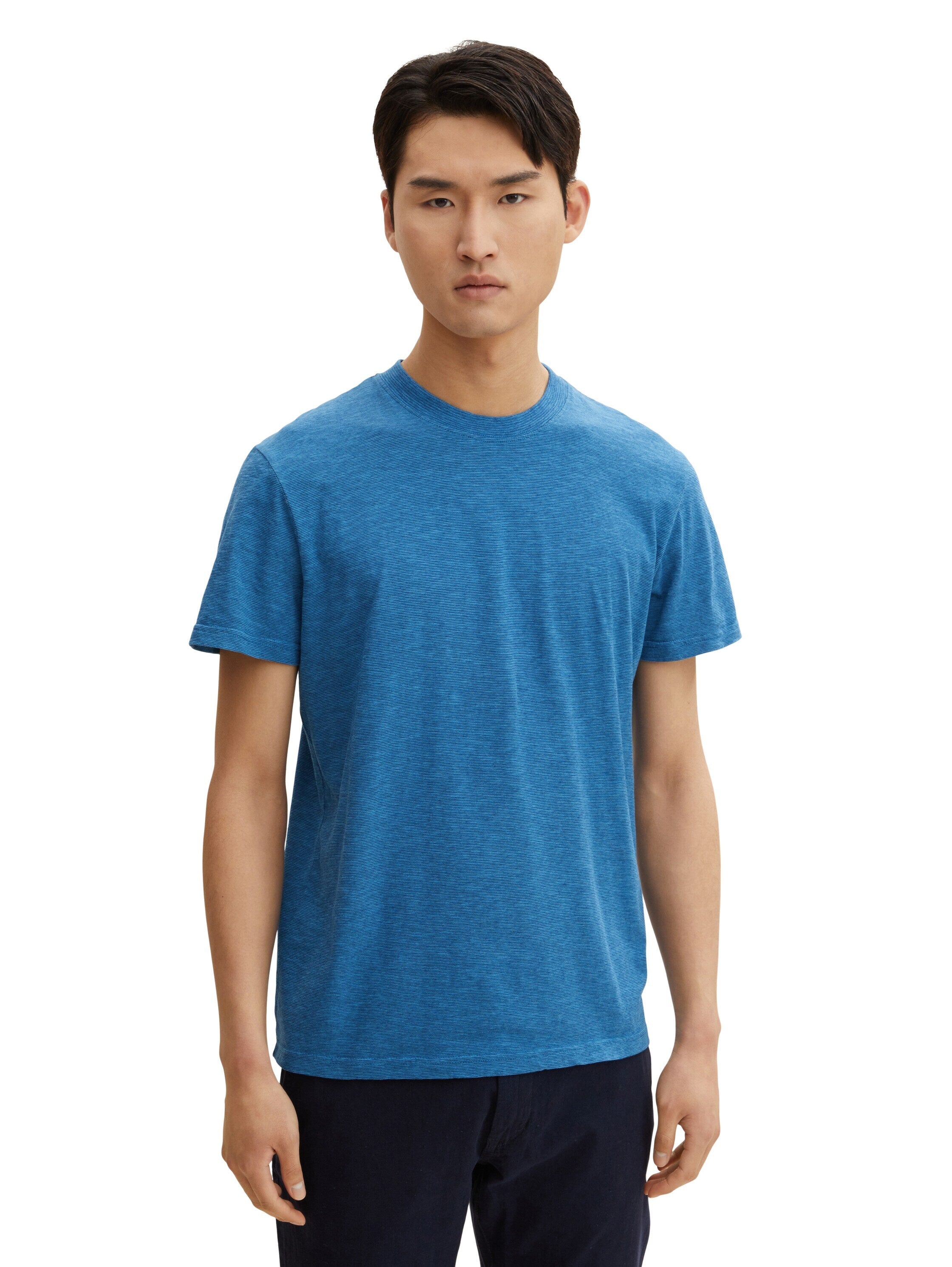 Tom Tailor Washed Stripe Kurzarmshirt