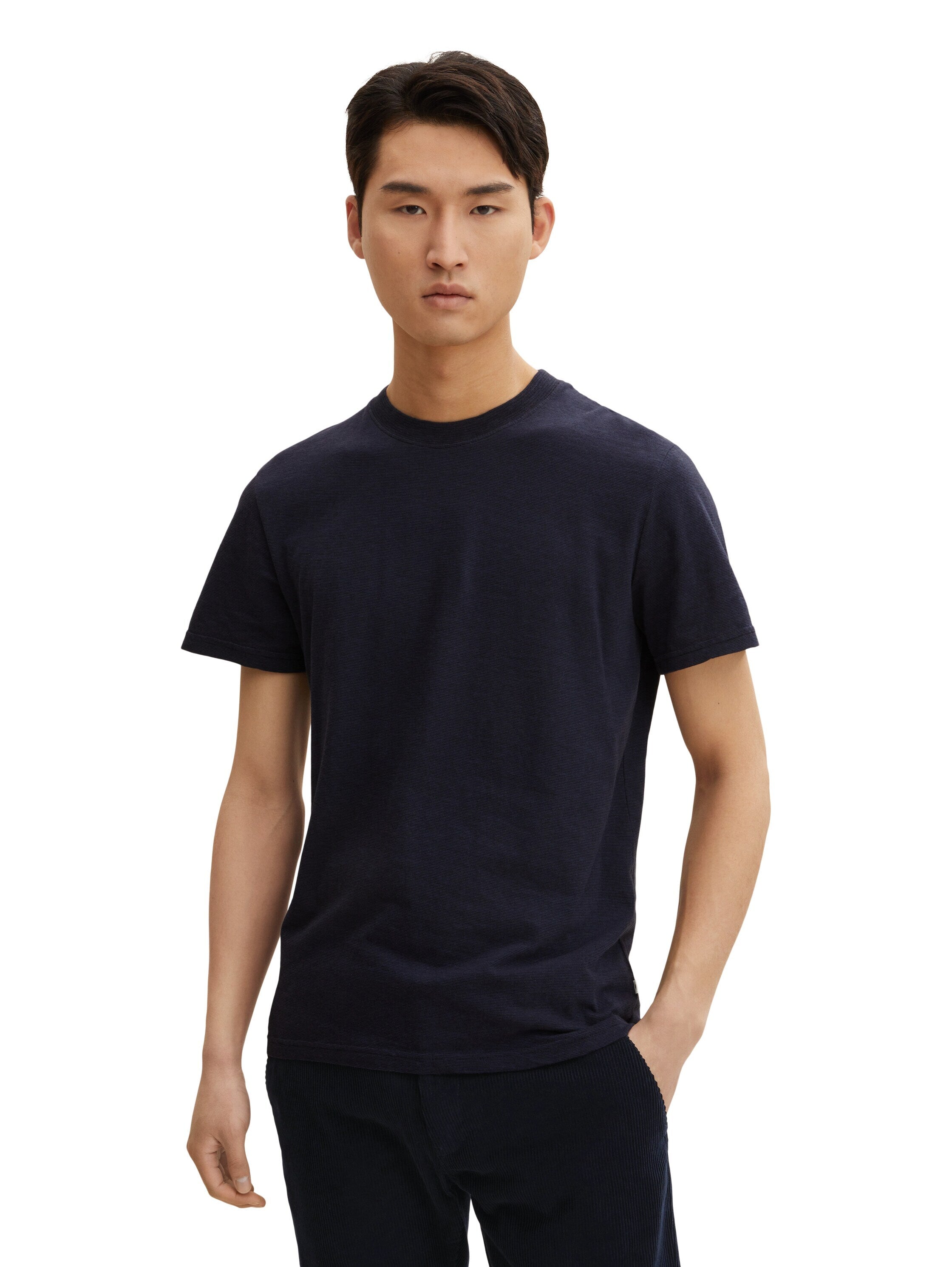 Tom Tailor Washed Stripe Kurzarmshirt