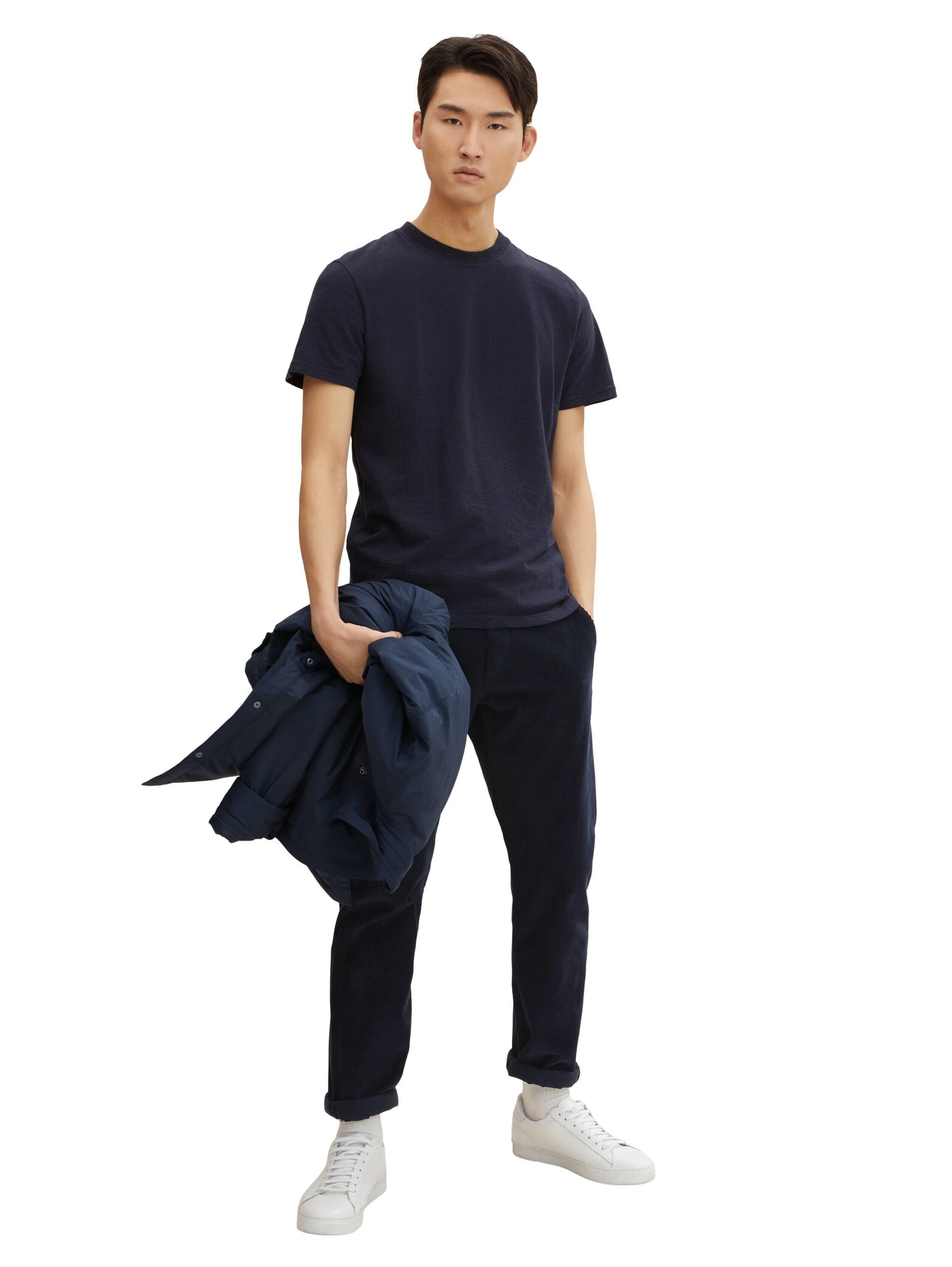 Tom Tailor Washed Stripe Kurzarmshirt