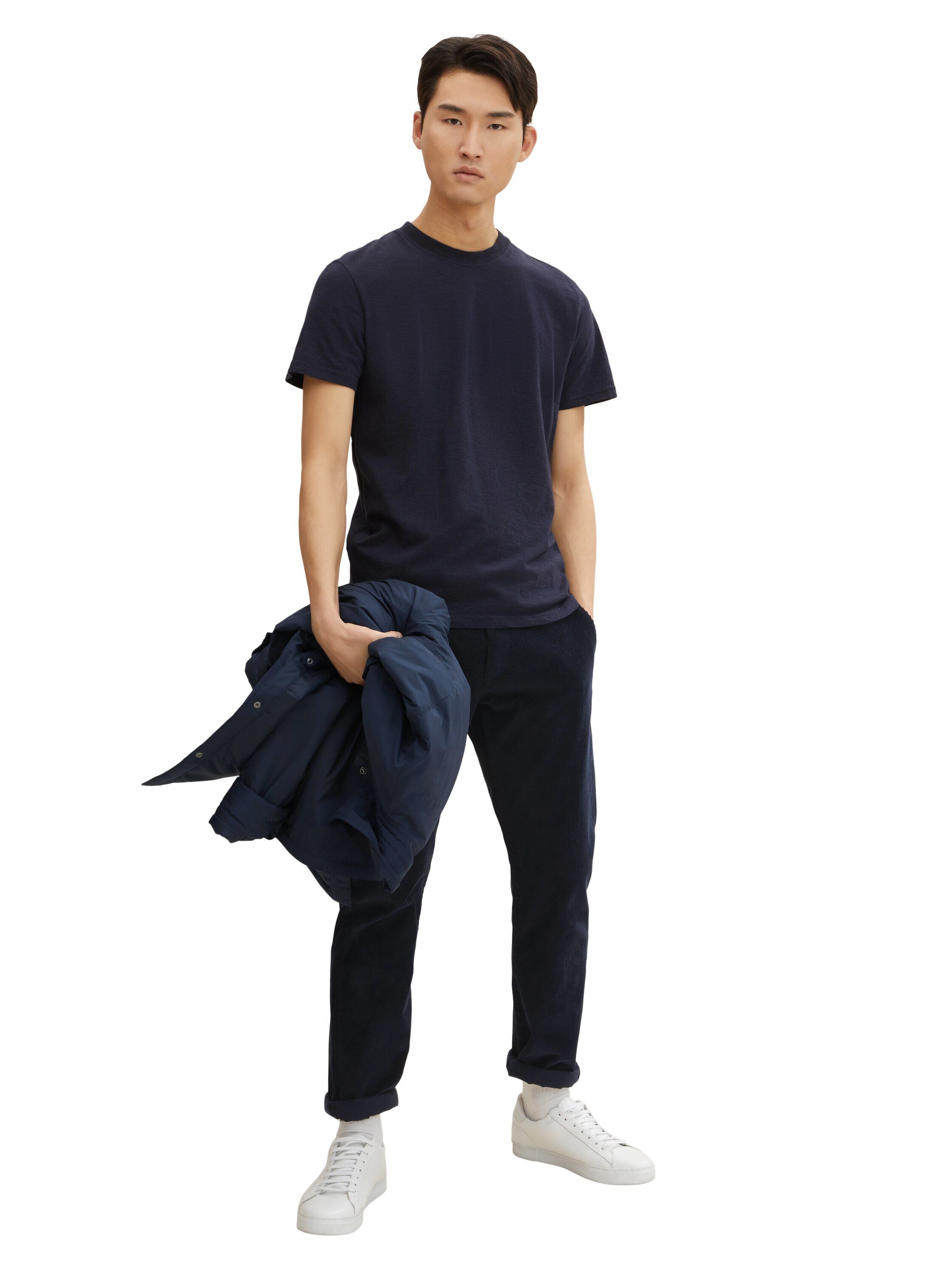 Tom Tailor Washed Stripe Kurzarmshirt