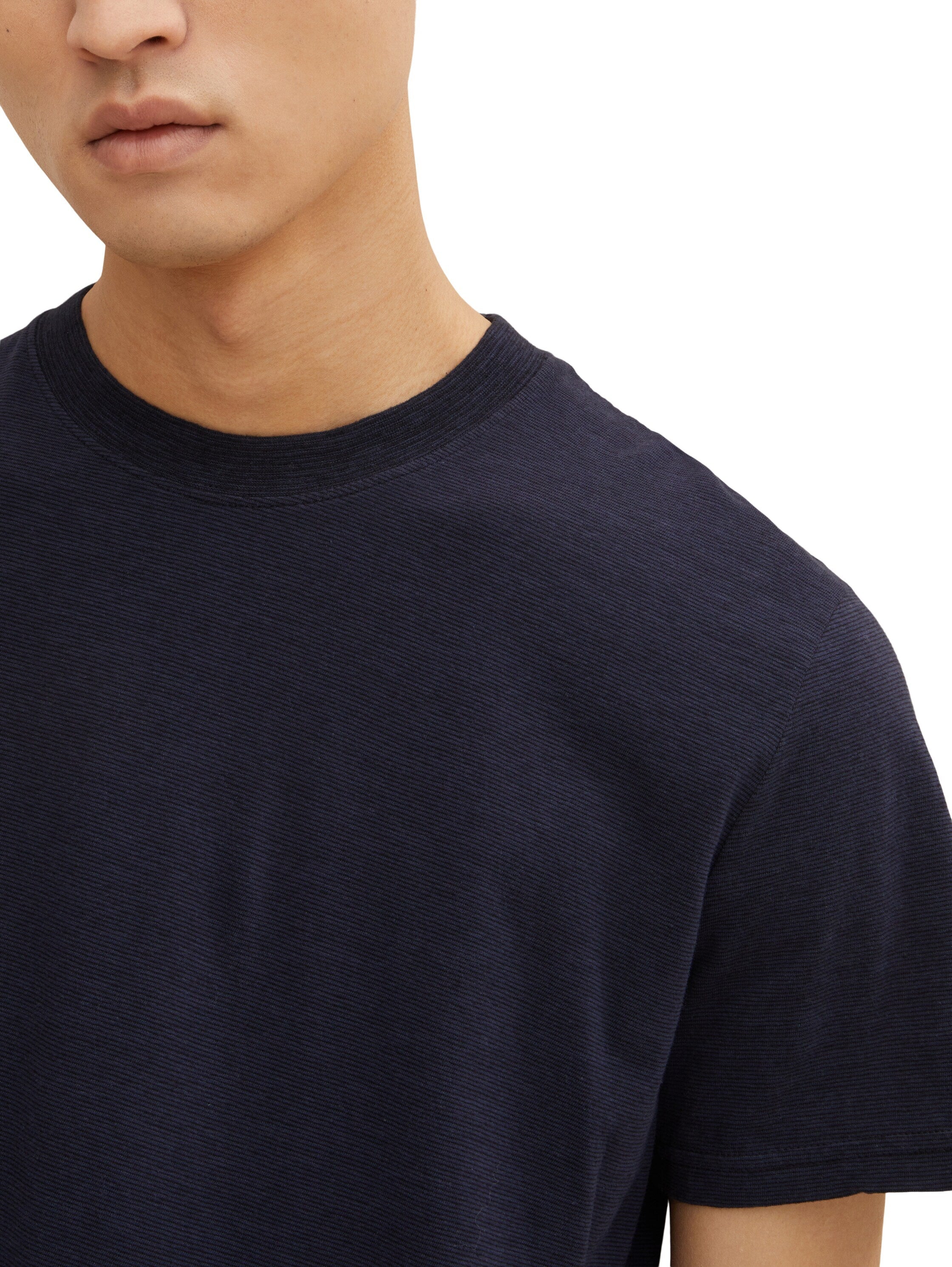 Tom Tailor Washed Stripe Kurzarmshirt