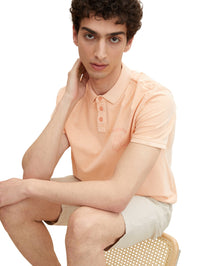 Tom Tailor Printed Kurzarmshirt mit Polokragen