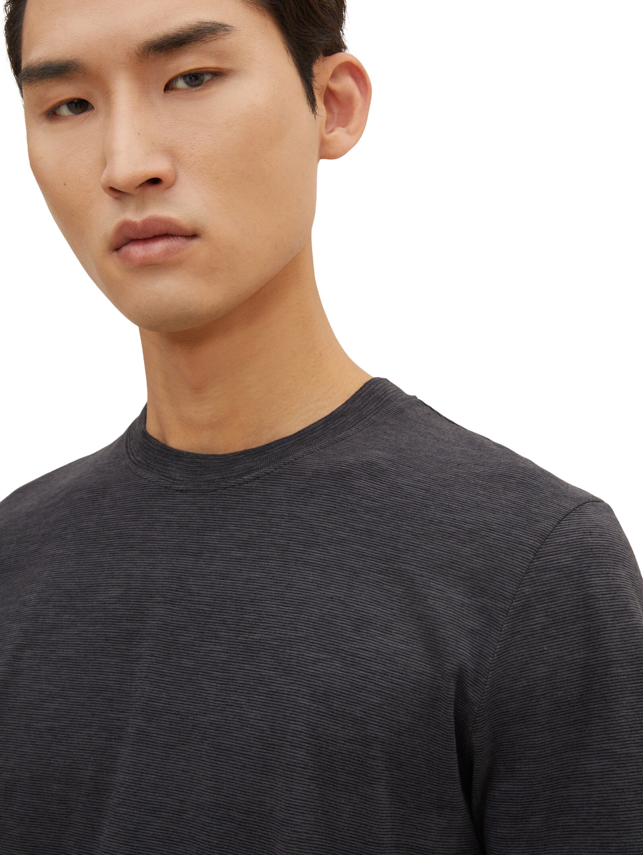 Tom Tailor Washed Stripe Kurzarmshirt