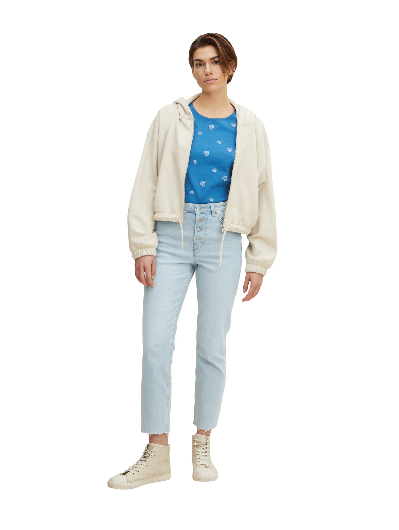 Tom Tailor Print Kurzarmshirt