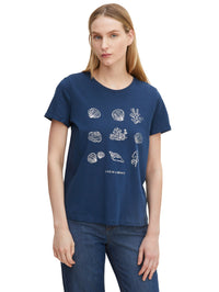 Tom Tailor Print Kurzarmshirt