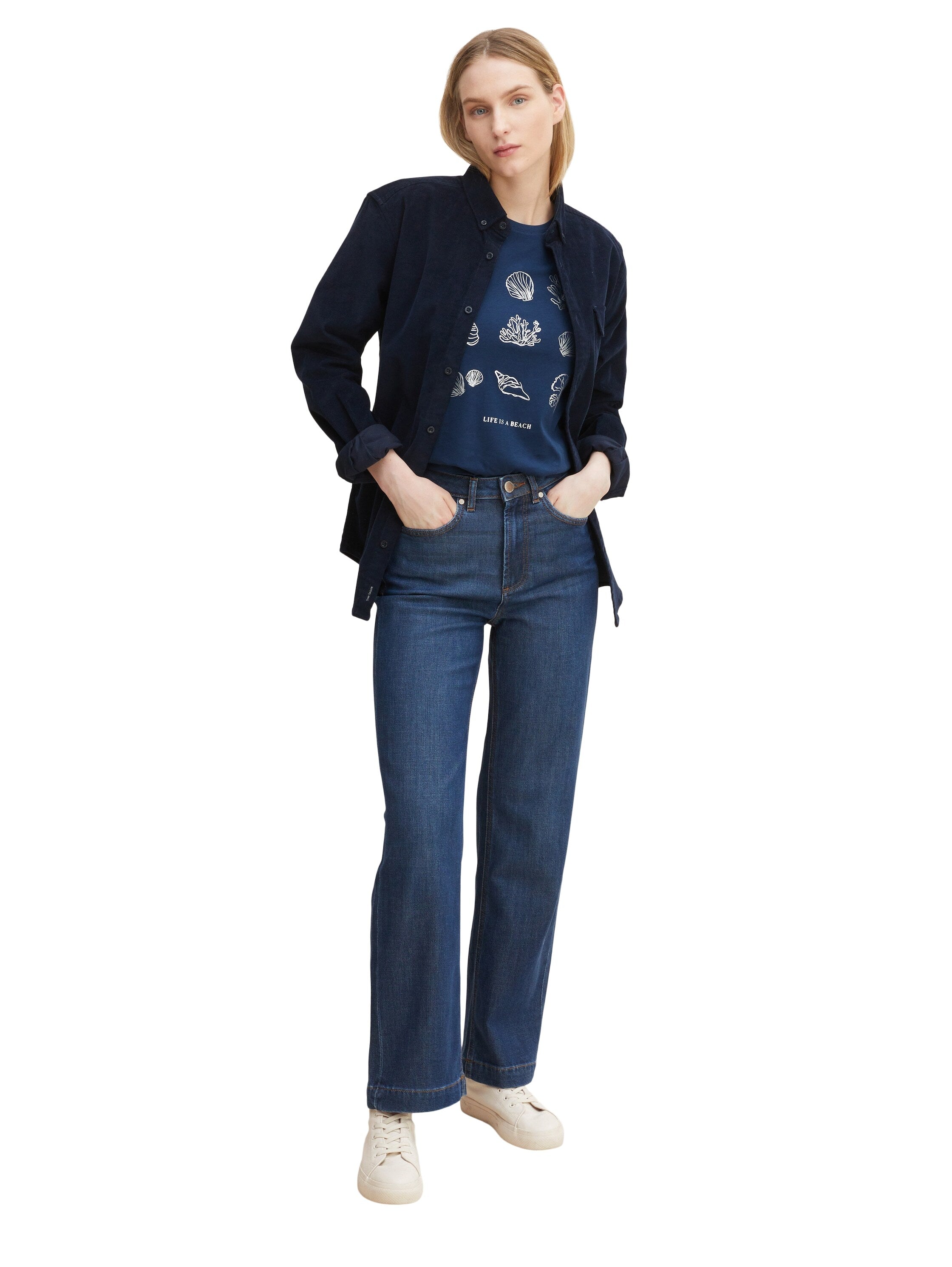 Tom Tailor Print Kurzarmshirt