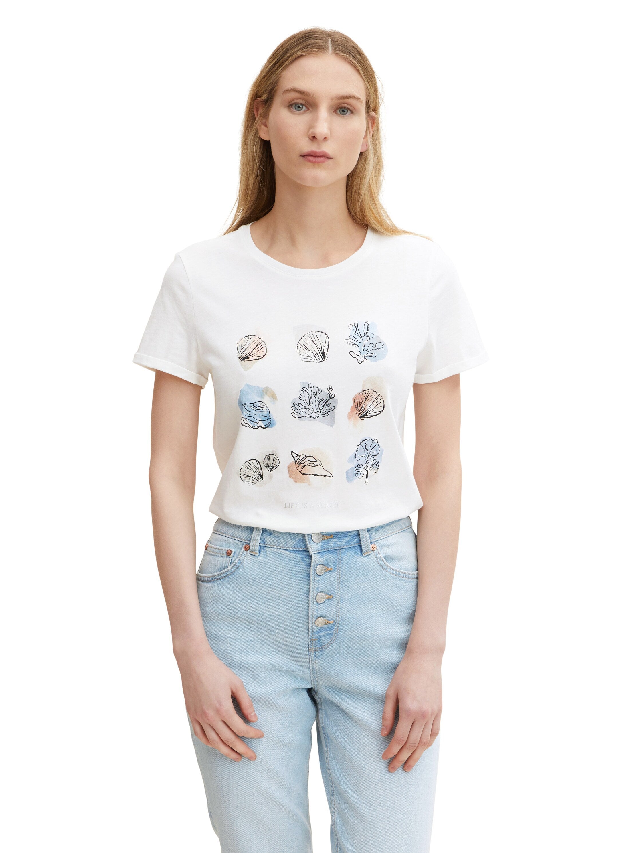 Tom Tailor Print Kurzarmshirt