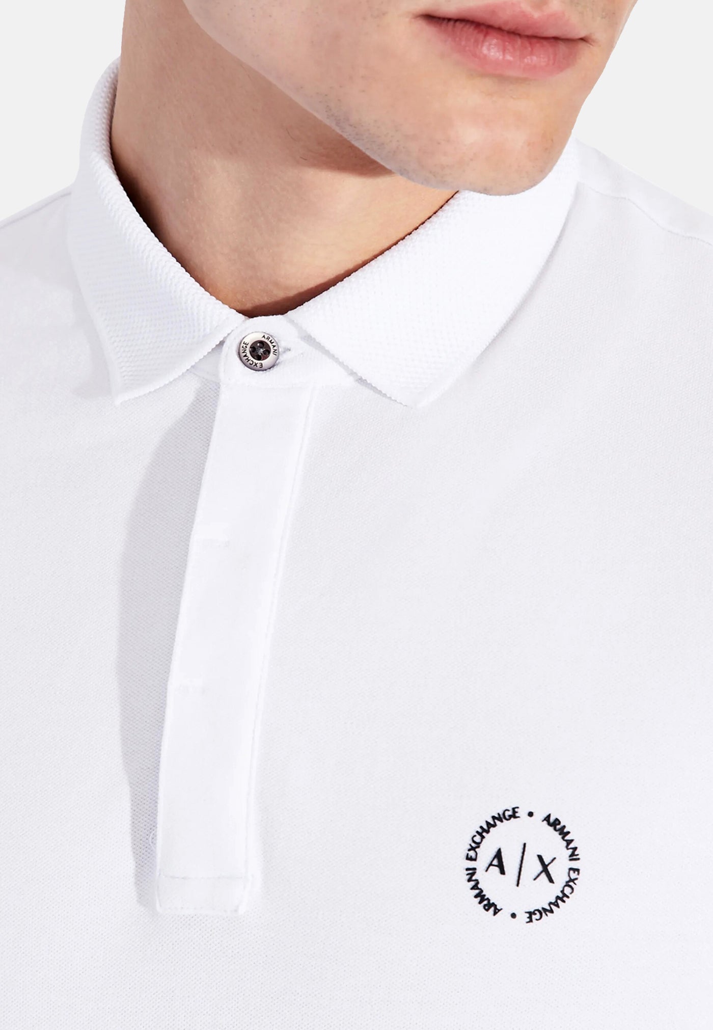 Armani Exchange Kurzarmshirt mit Polokragen