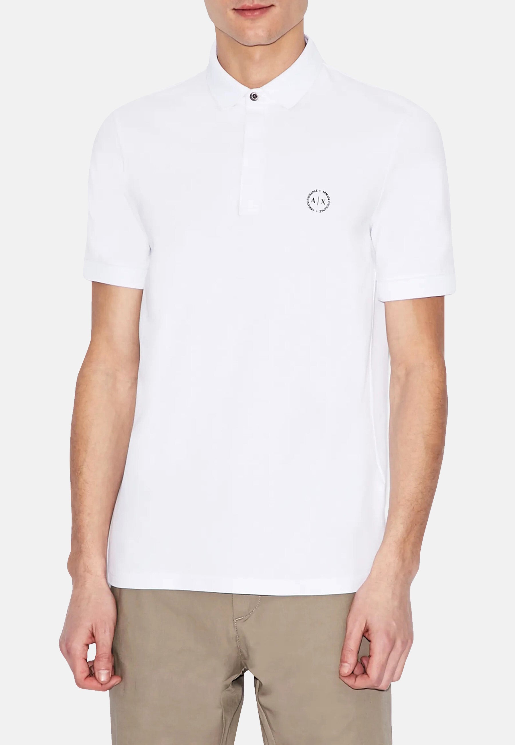 Armani Exchange Kurzarmshirt mit Polokragen
