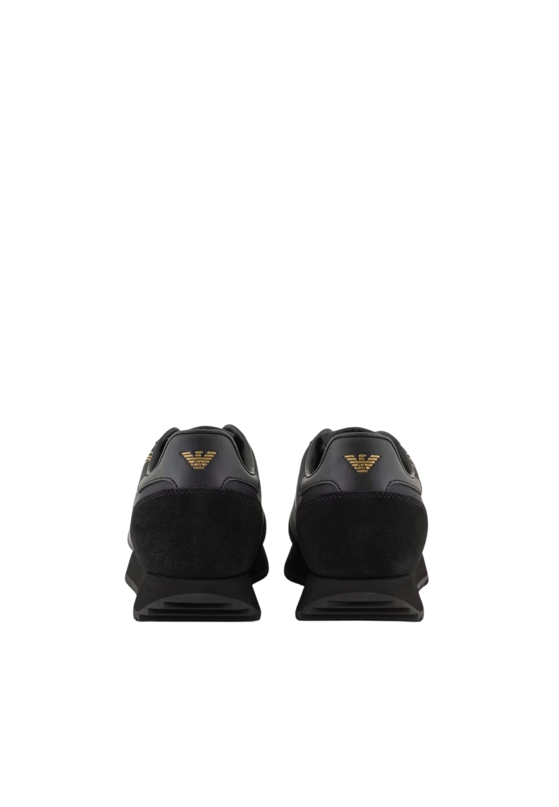 EA7 Emporio Armani Black and White Low-Sneaker