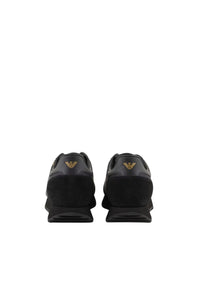 EA7 Emporio Armani Black and White Low-Sneaker