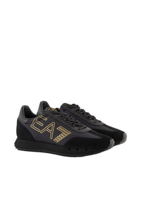 EA7 Emporio Armani Black and White Low-Sneaker