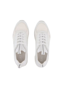 EA7 Emporio Armani Black and White Carbon Low-Sneaker