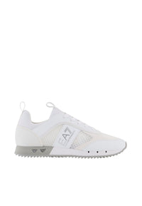 EA7 Emporio Armani Black and White Carbon Low-Sneaker