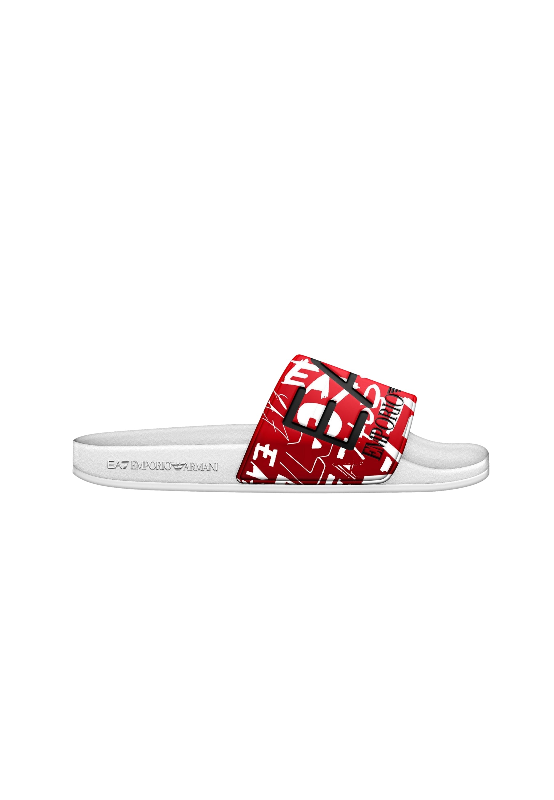EA7 Emporio Armani Logo Slides Badesandale